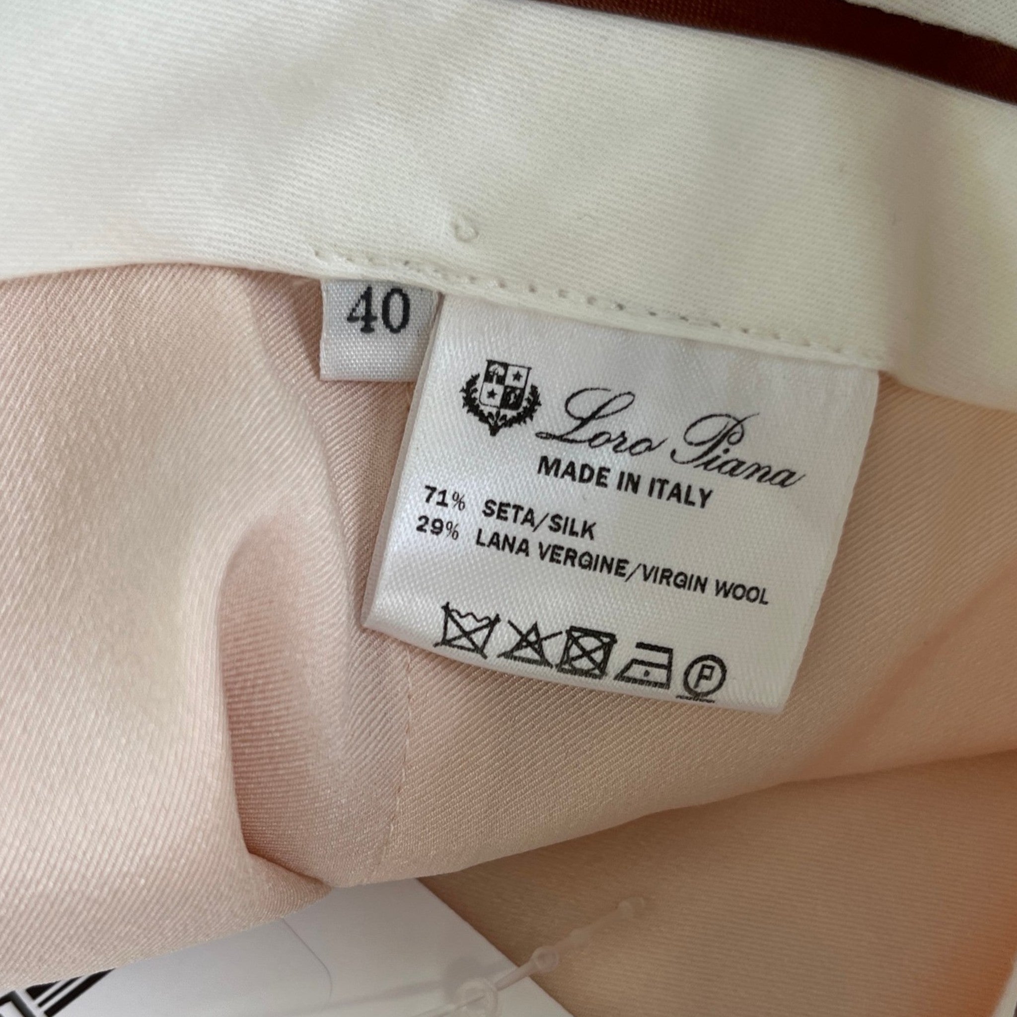 Women's Tailored Trousers Salmon Size S