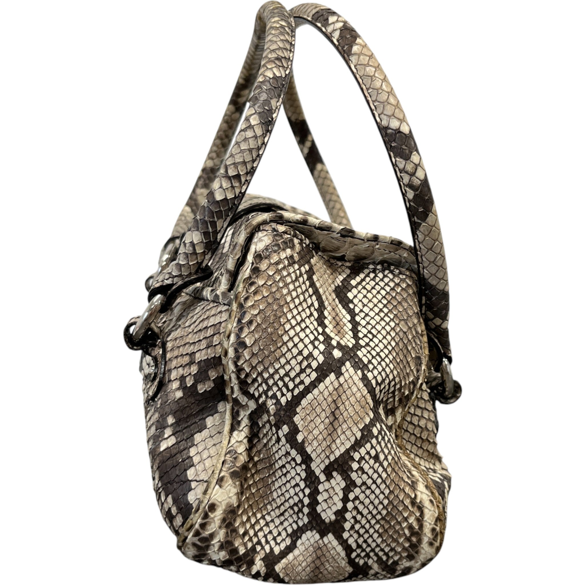 Women's Python St Germain Handbag Grey