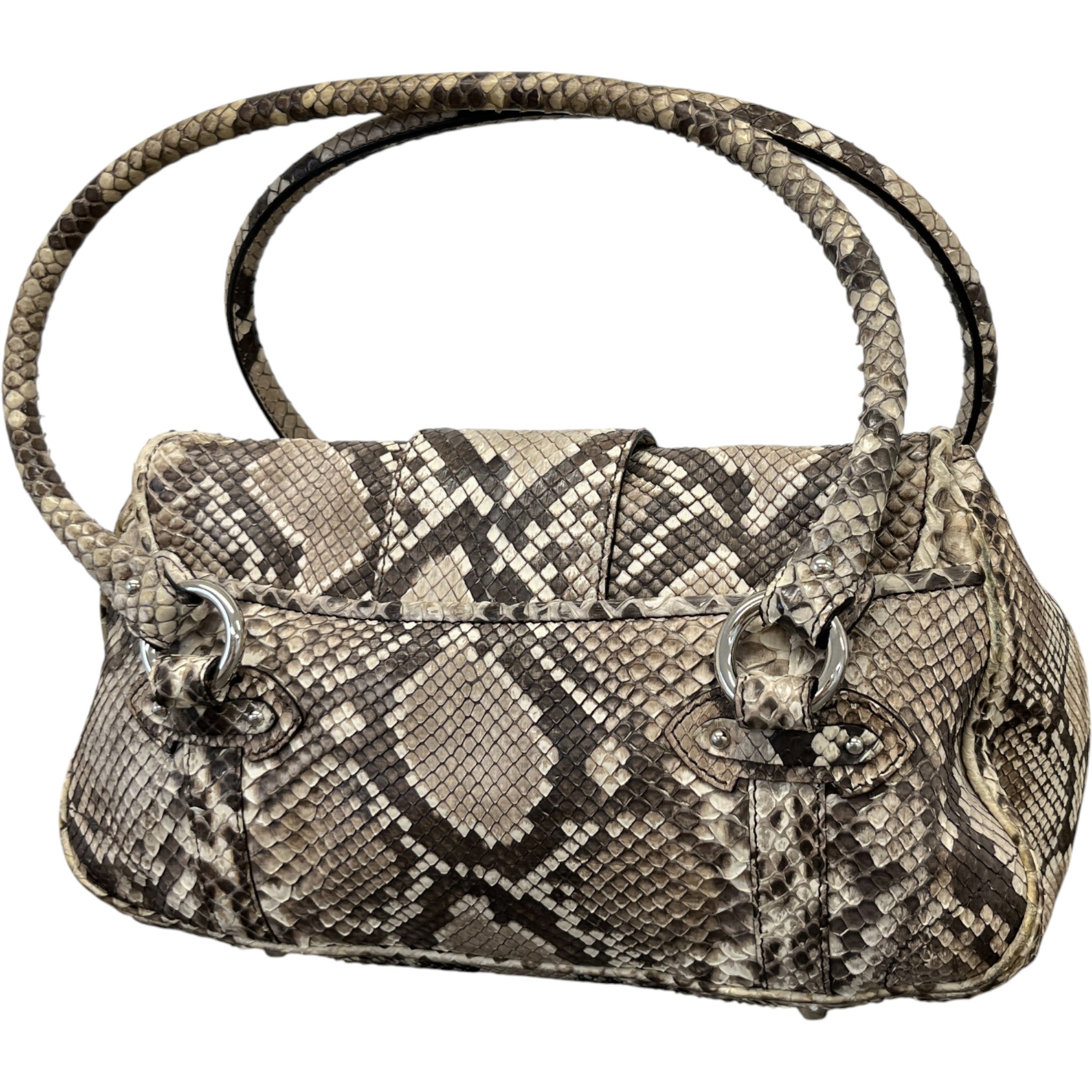 Women's Python St Germain Handbag Grey