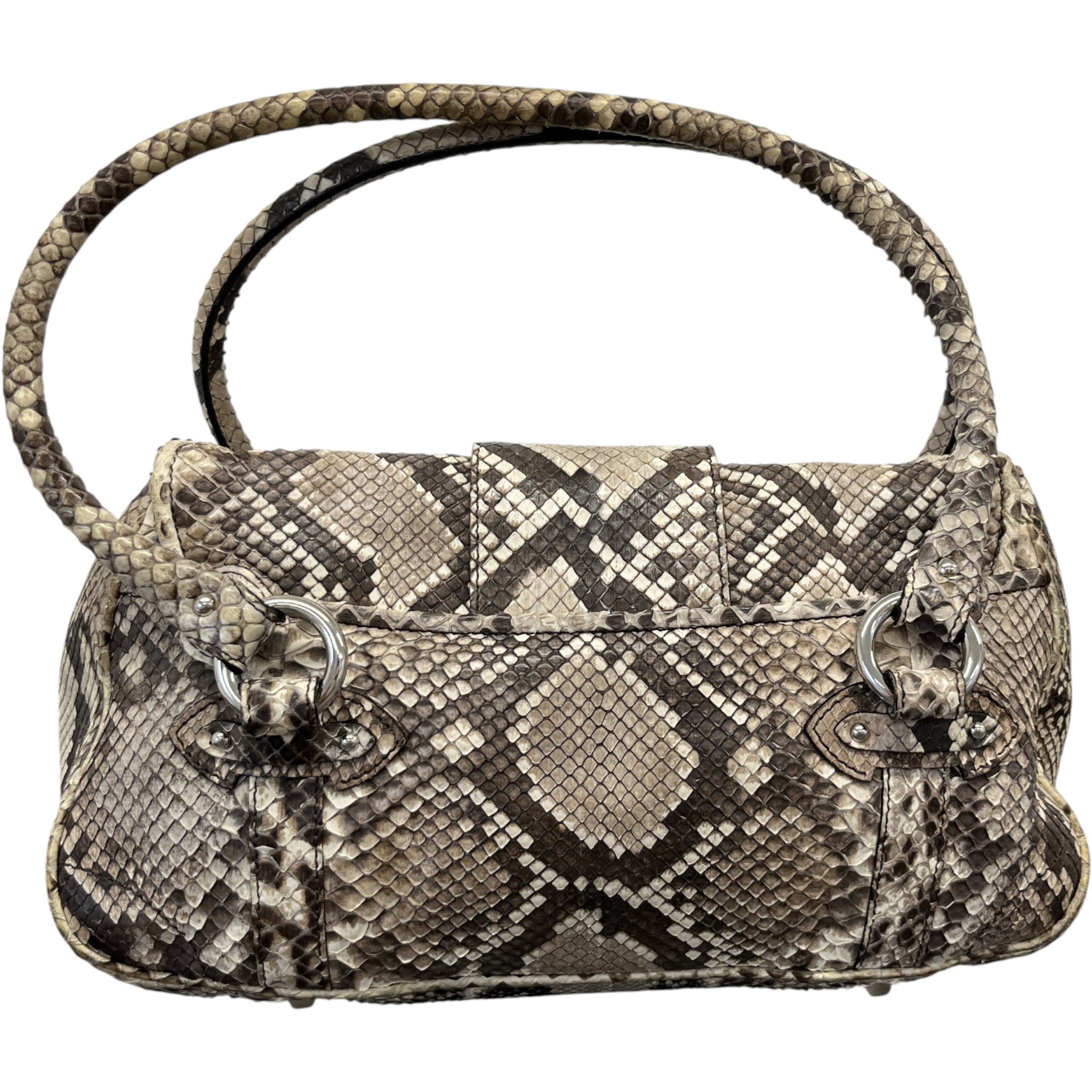 Women's Python St Germain Handbag Grey