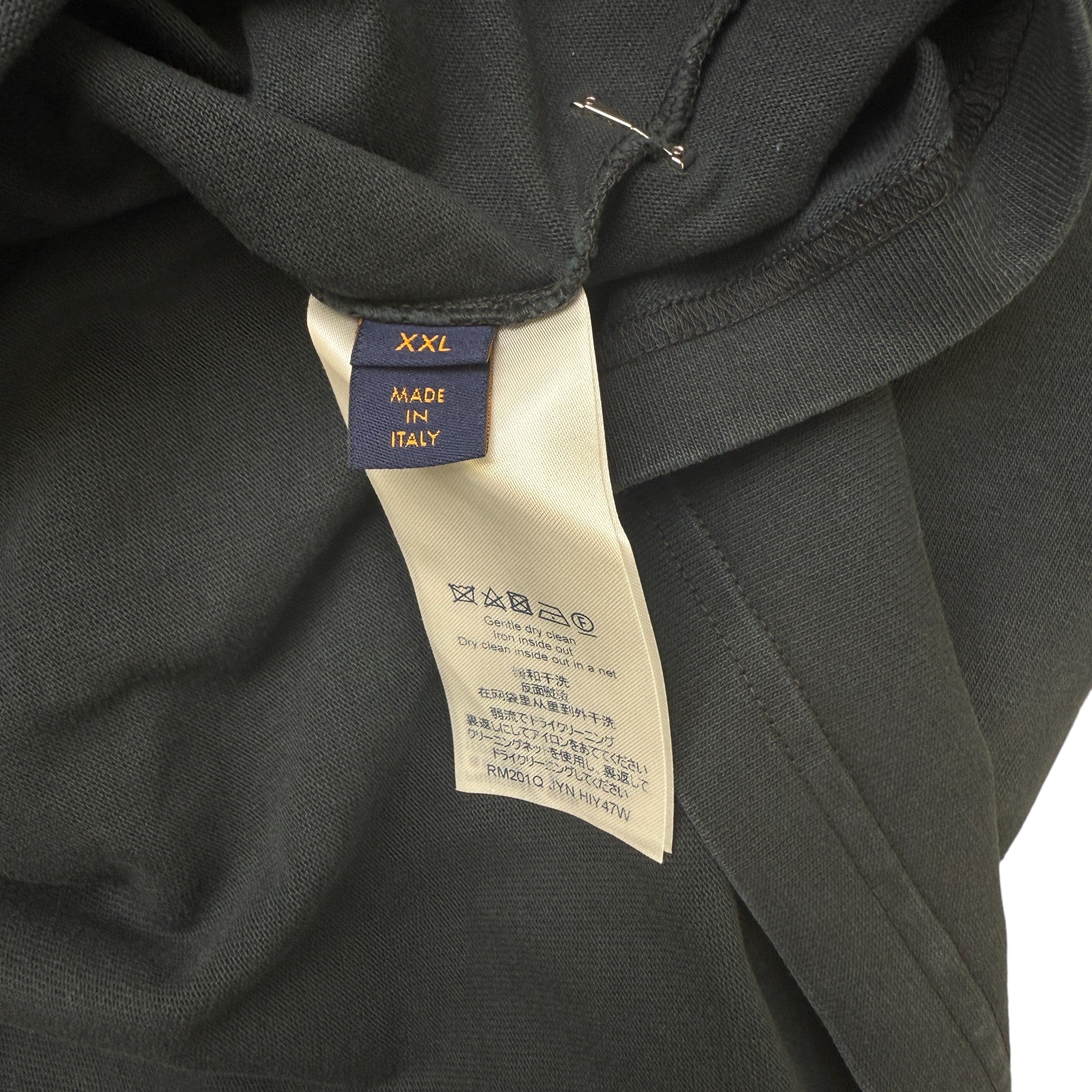 Men's Inside Out T-Shirt Charcoal Size XXL