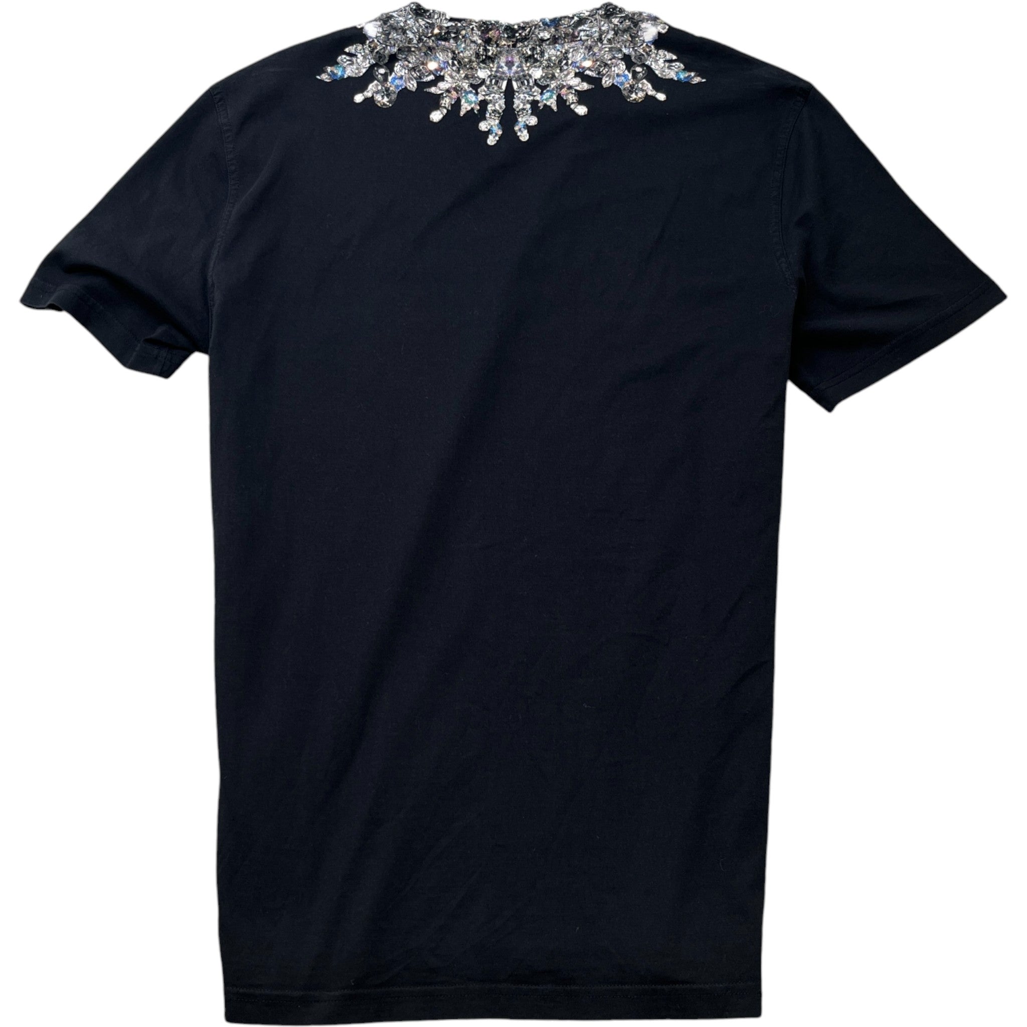 Men's Diamond Print T-Shirt Black Size L