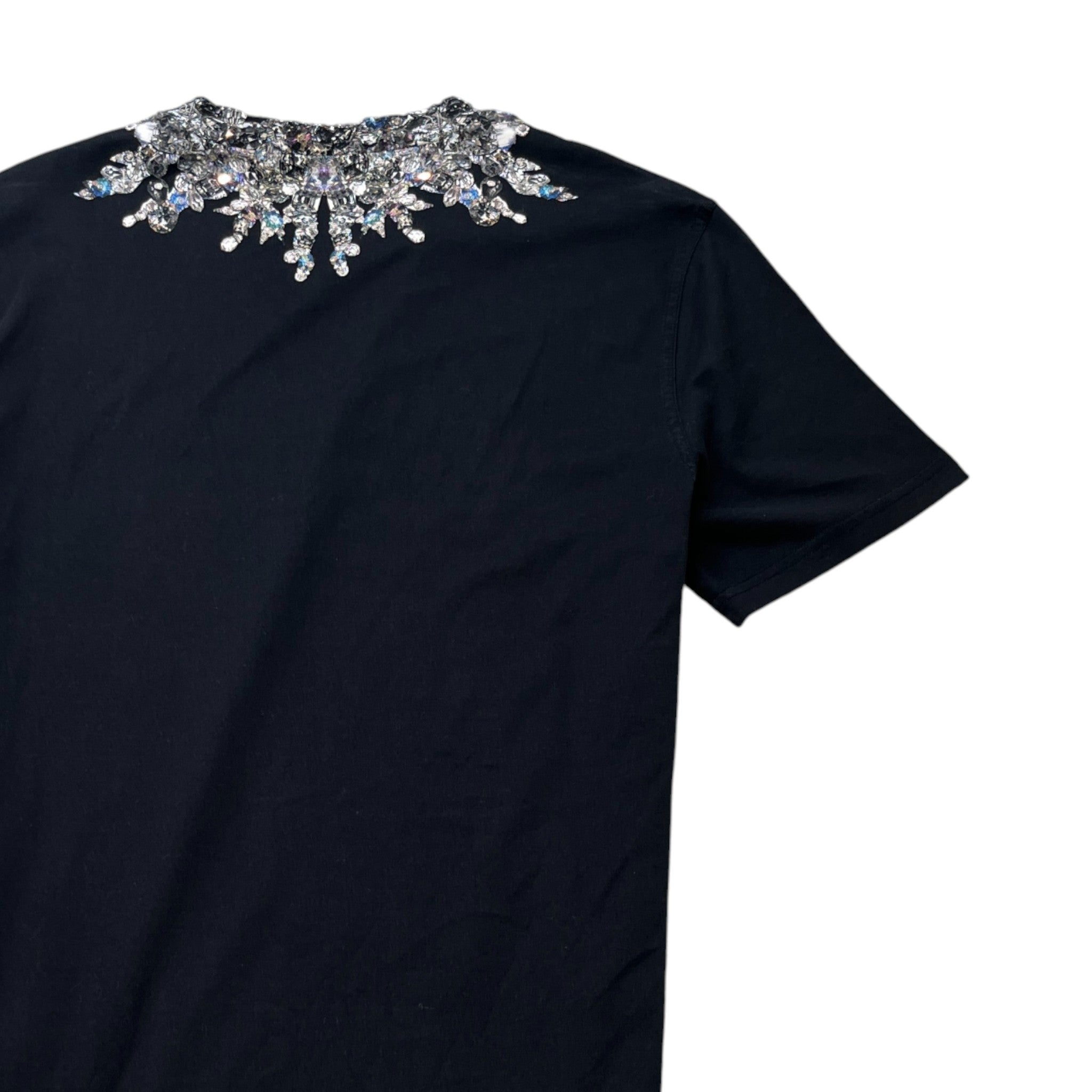 Men's Diamond Print T-Shirt Black Size L