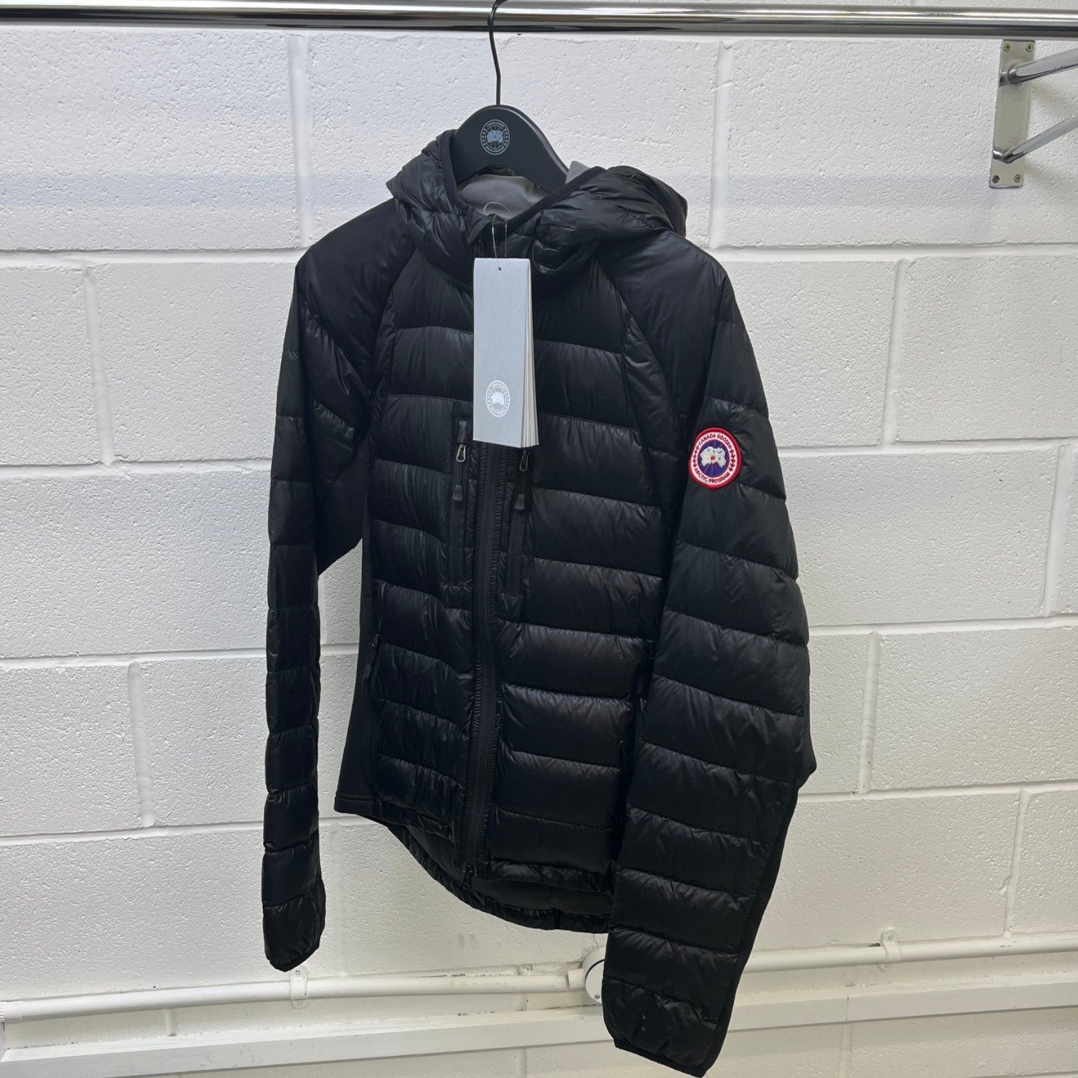 Men's Hybridge Lite Down Jacket Black Size M