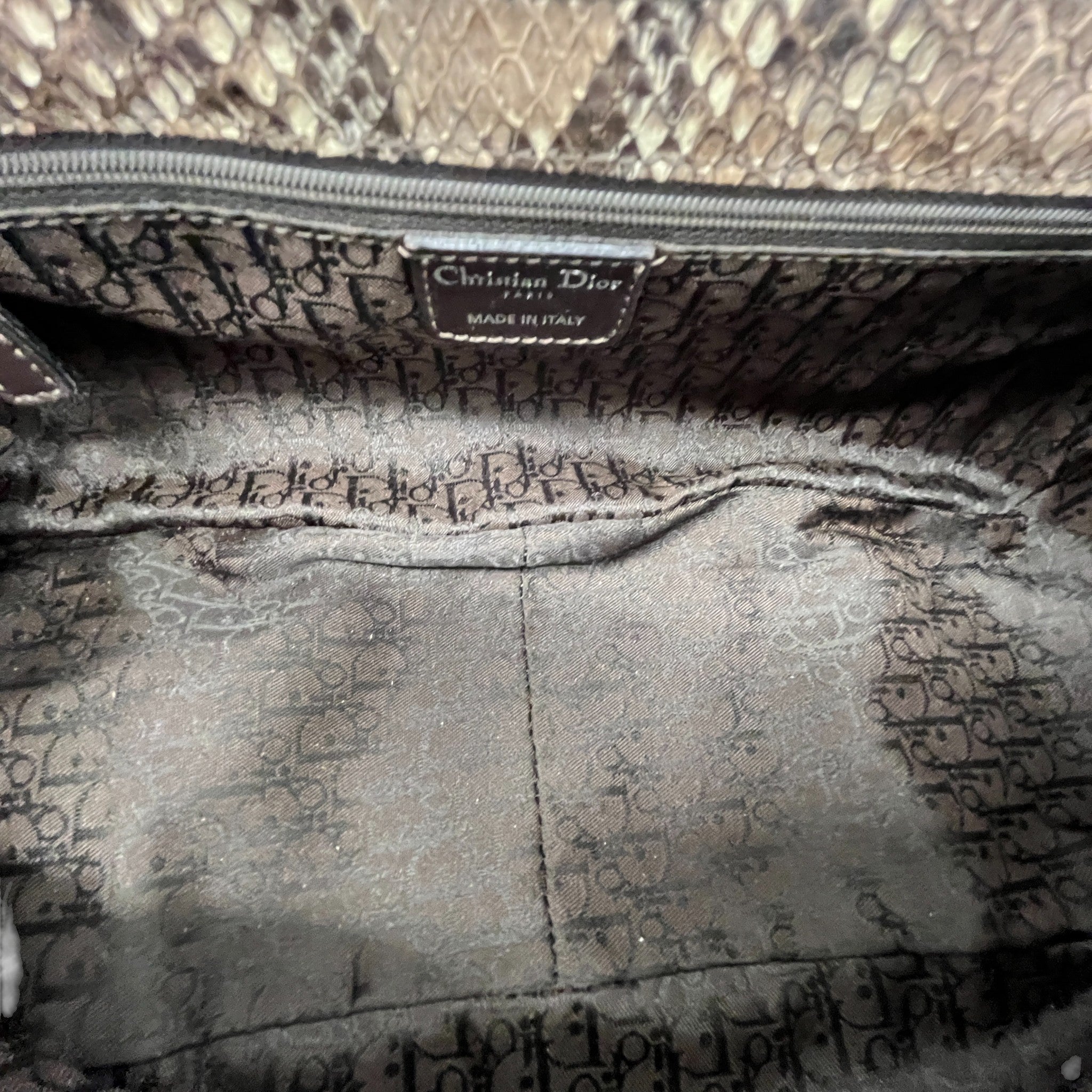Women's Python St Germain Handbag Grey