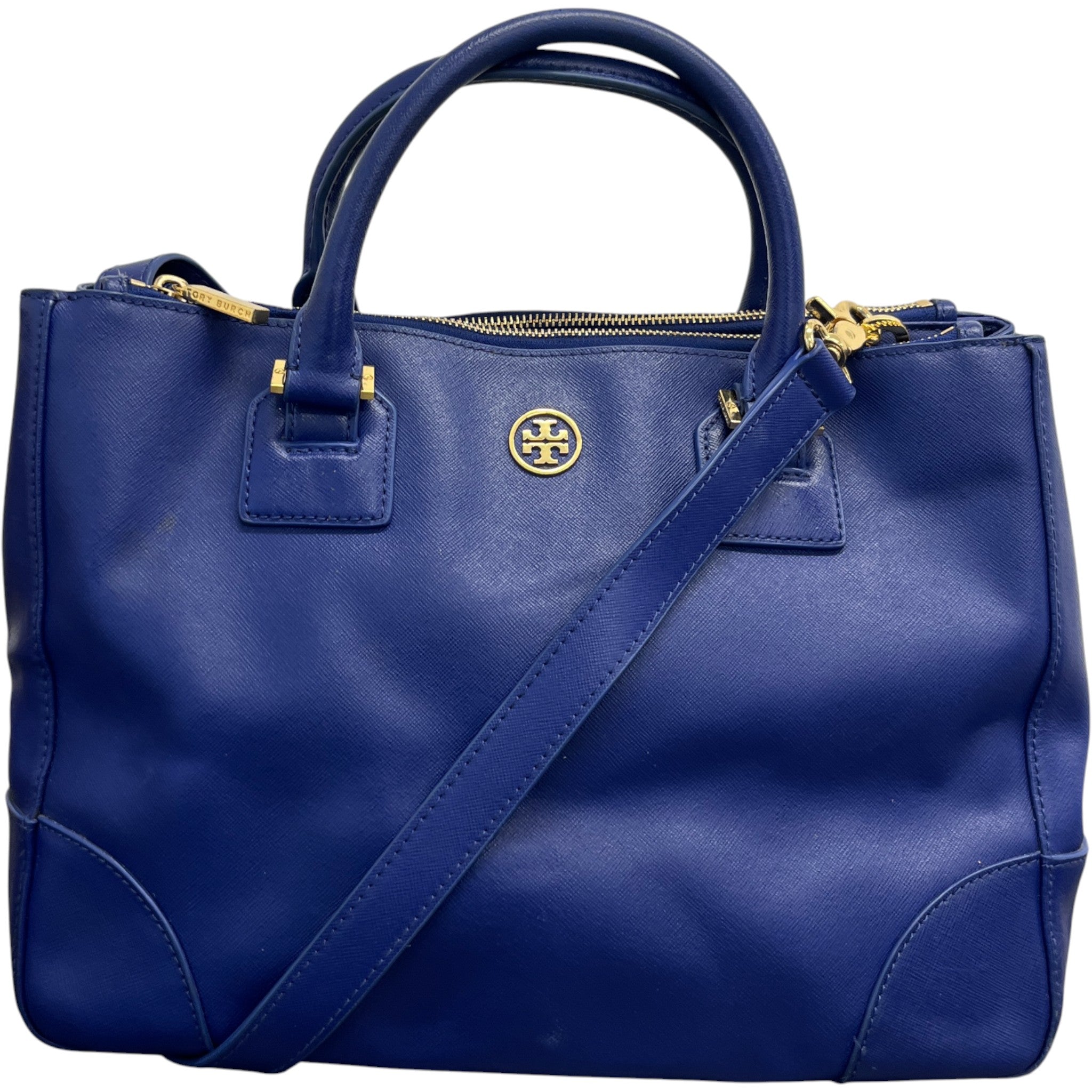 Women's Robinson Double Zip Handbag Blue