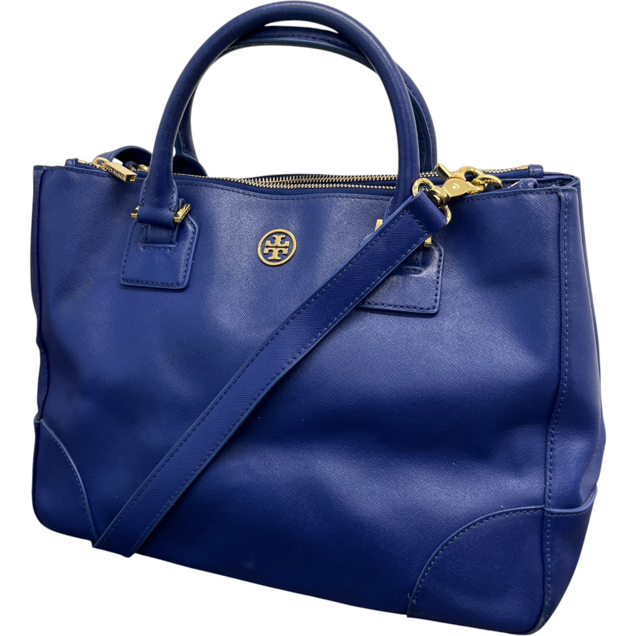 Women's Robinson Double Zip Handbag Blue