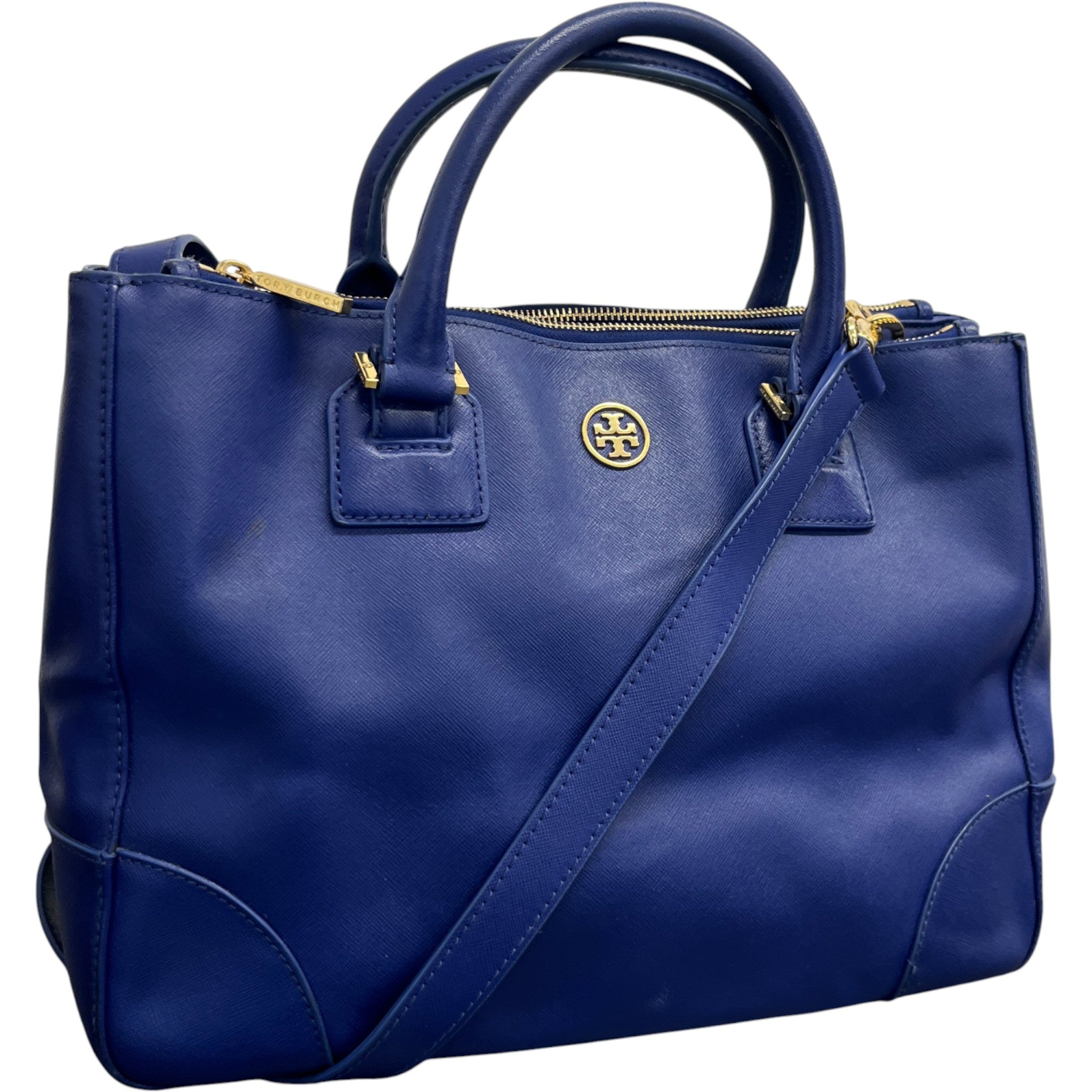 Women's Robinson Double Zip Handbag Blue