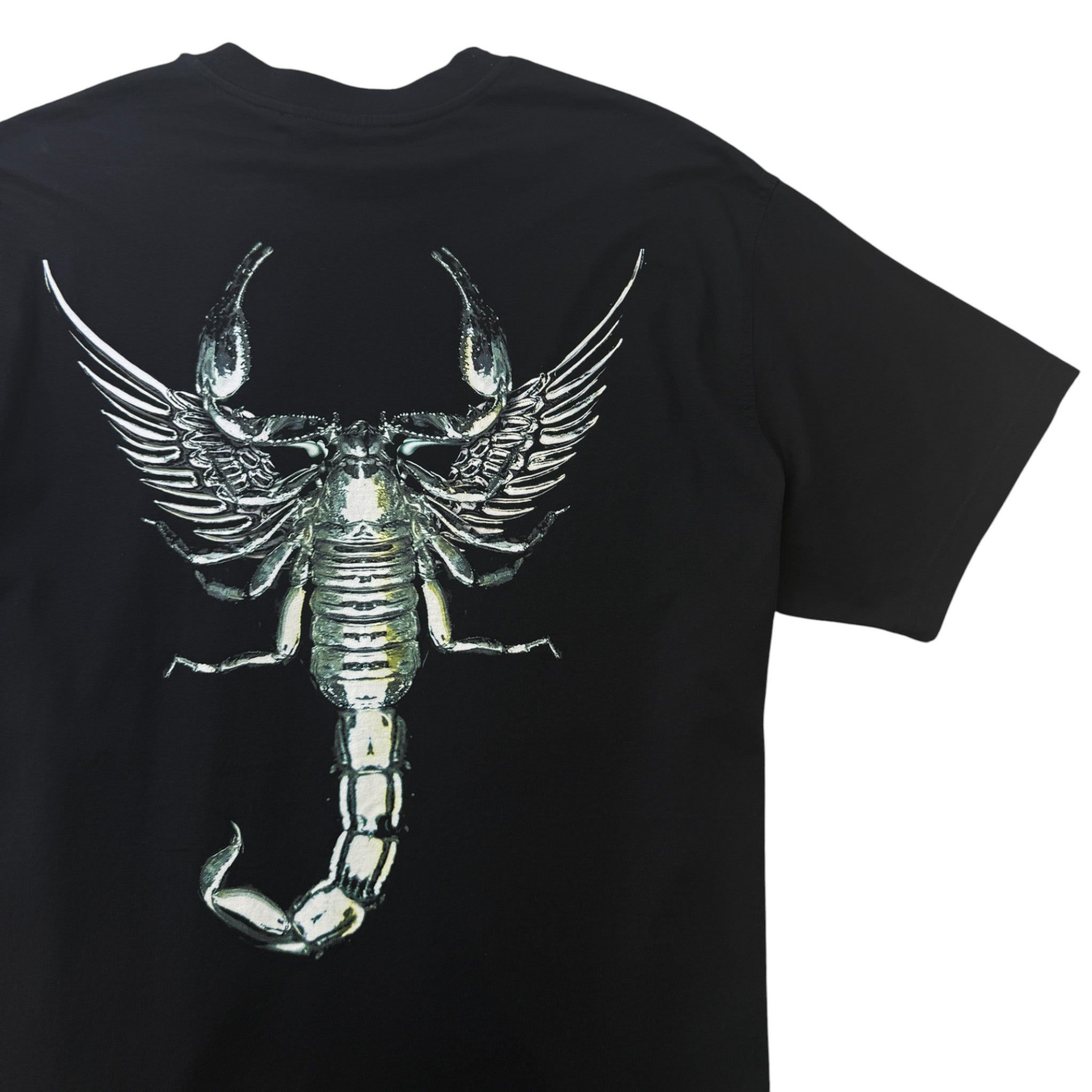 Men's Spell Out Logo T-Shirt Black Size L