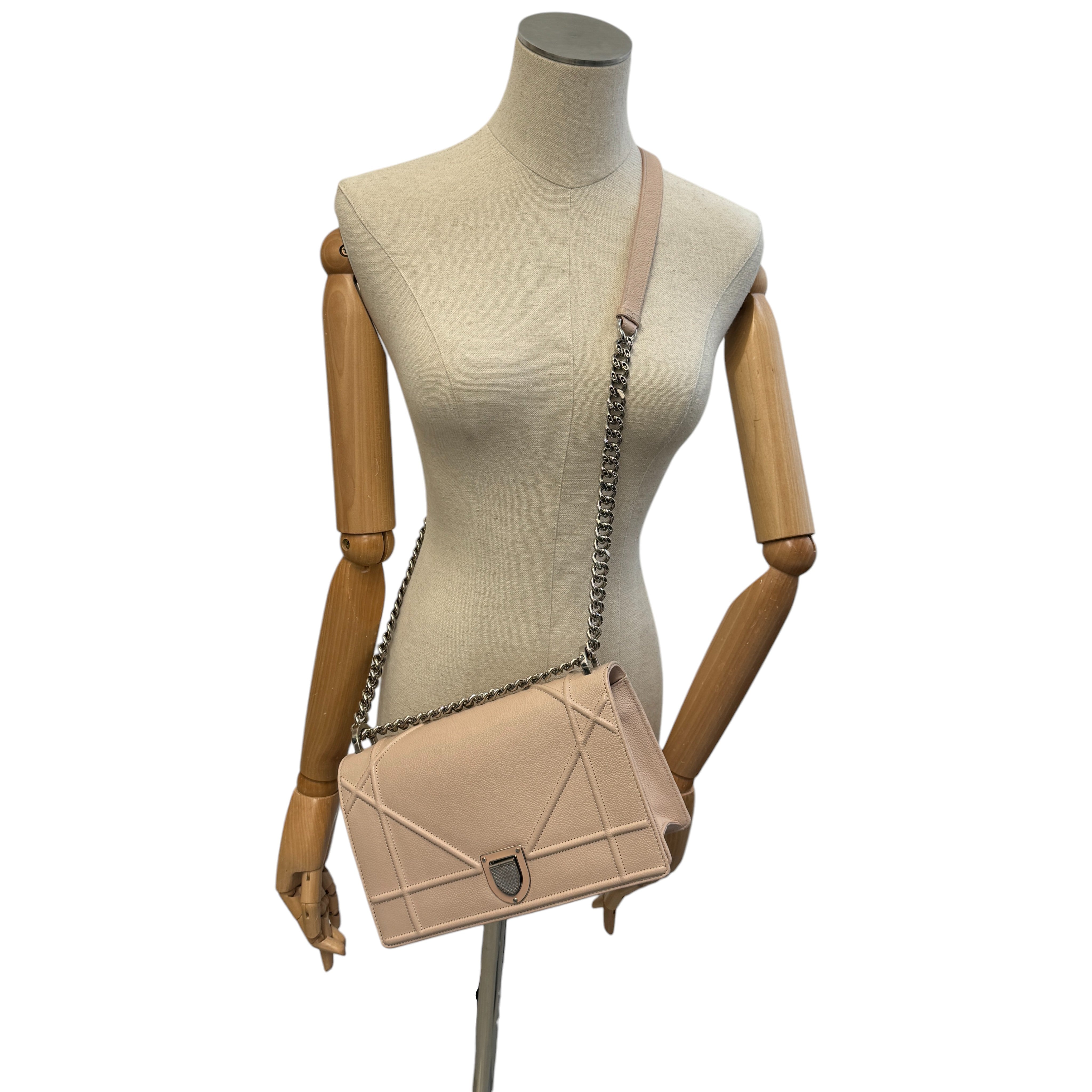 Women's Medium Diorama Bag Pink