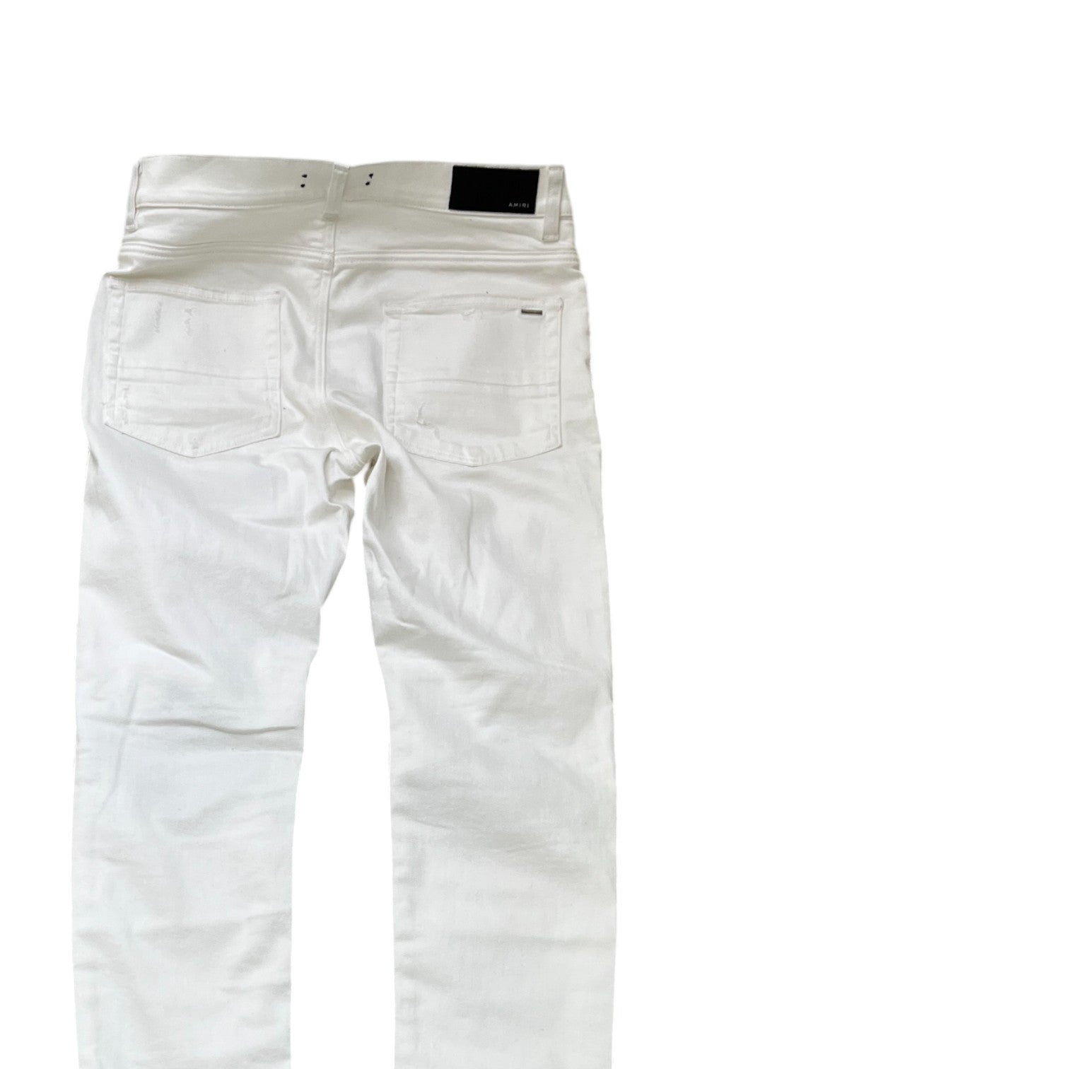 Men's Mx1 Distressed Jeans White Size Waist 32"