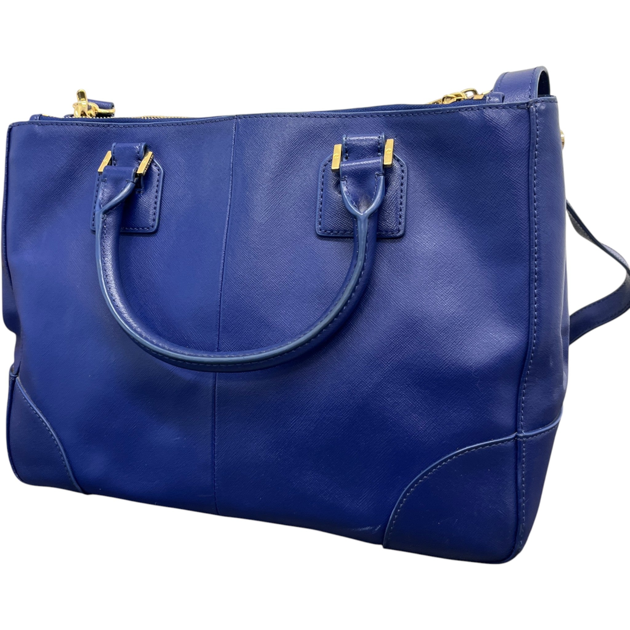 Women's Robinson Double Zip Handbag Blue