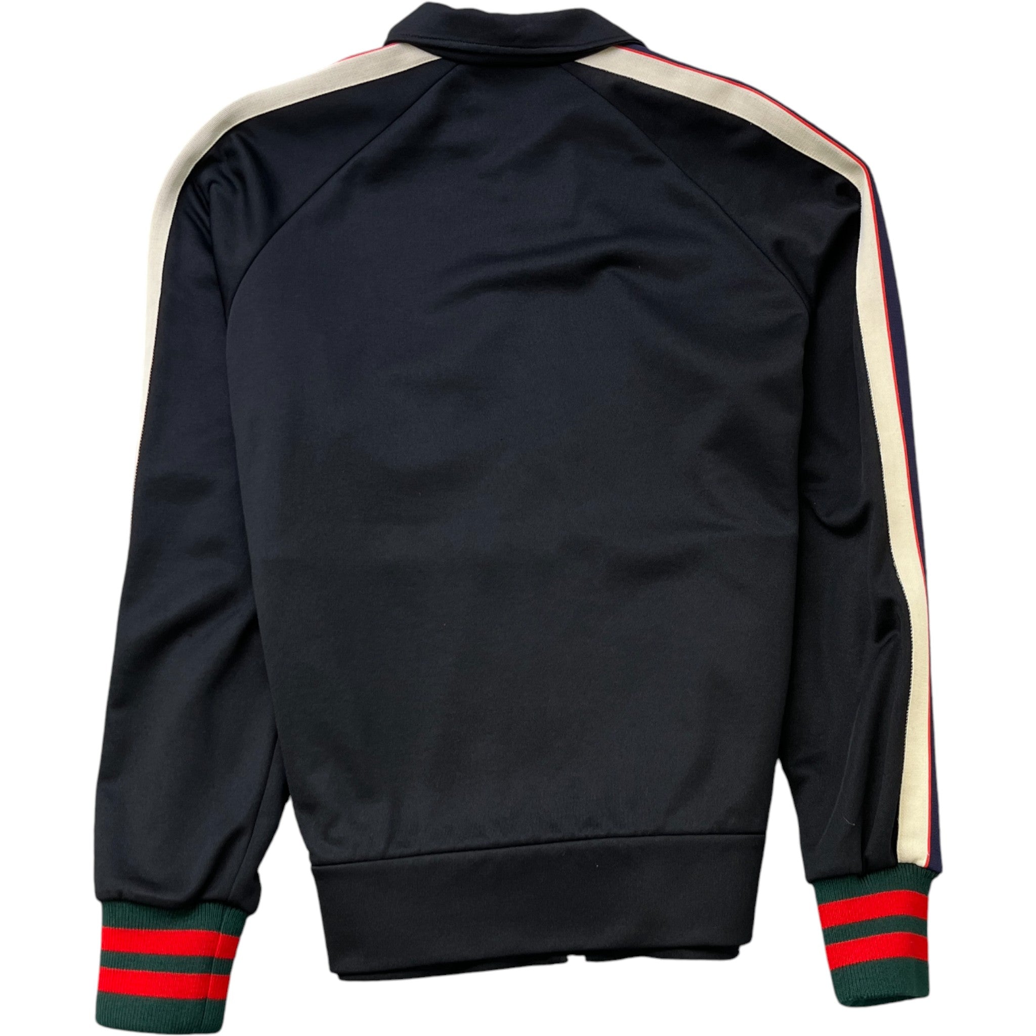 Men's Tape Logo Track Jacket Black Size S