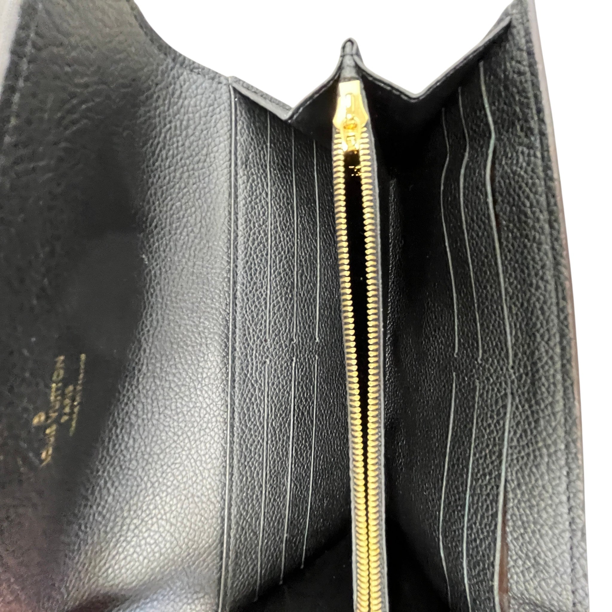 Women's Damier Ebene Clapton Wallet Black