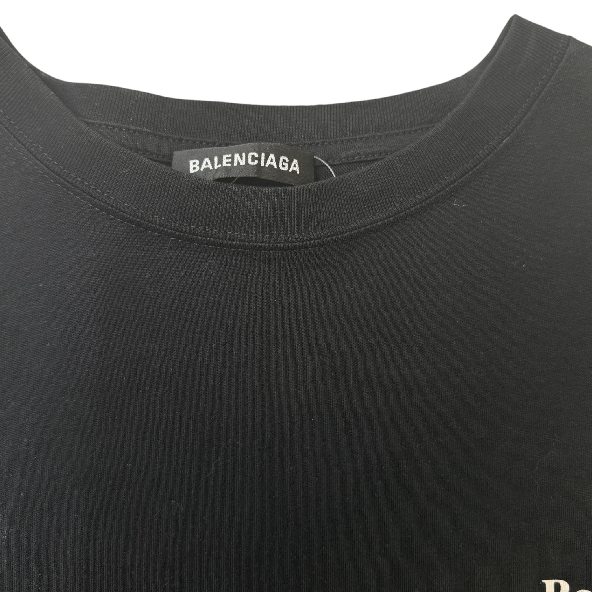 Men's Political Campaign T-Shirt Black Size M