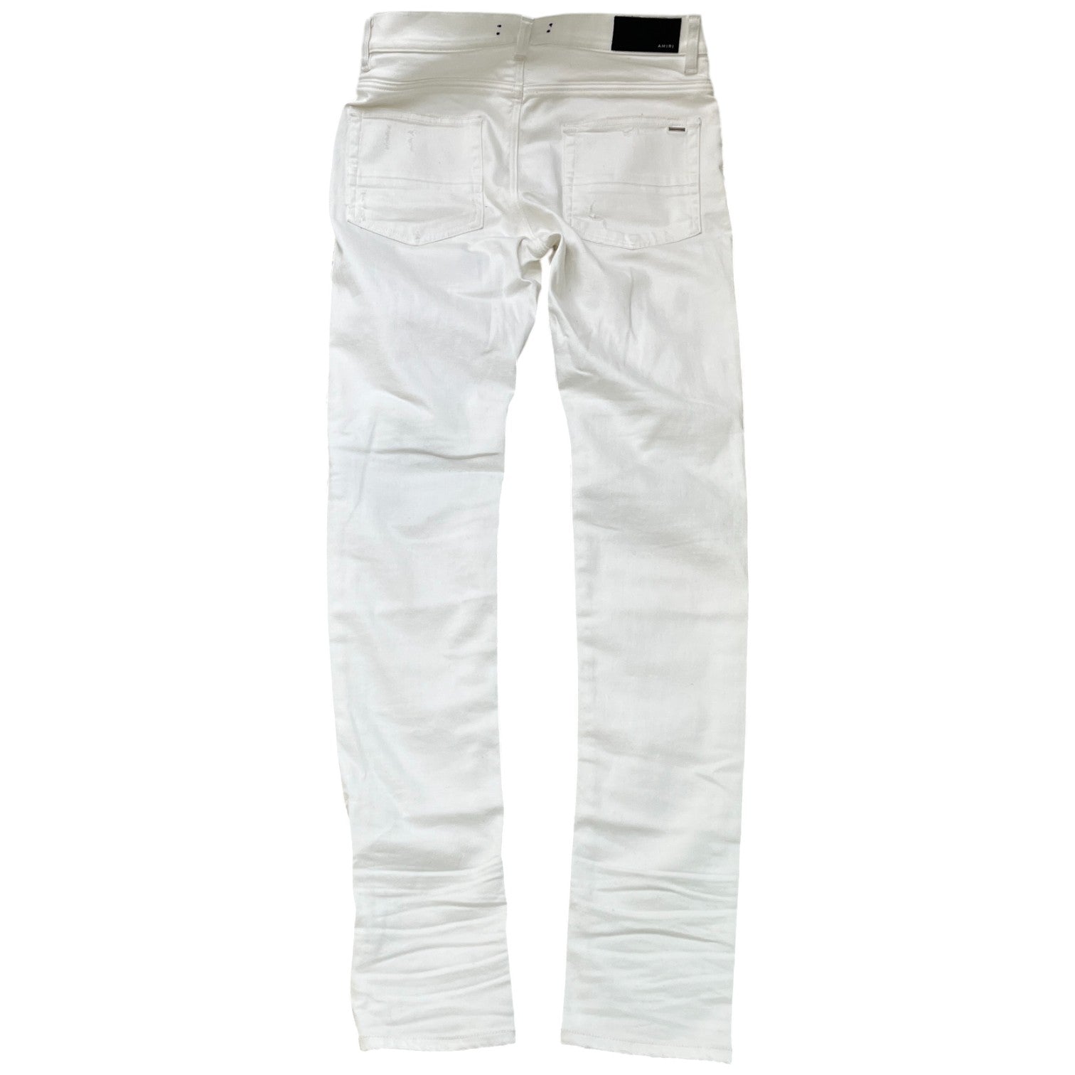 Men's Mx1 Distressed Jeans White Size Waist 32"