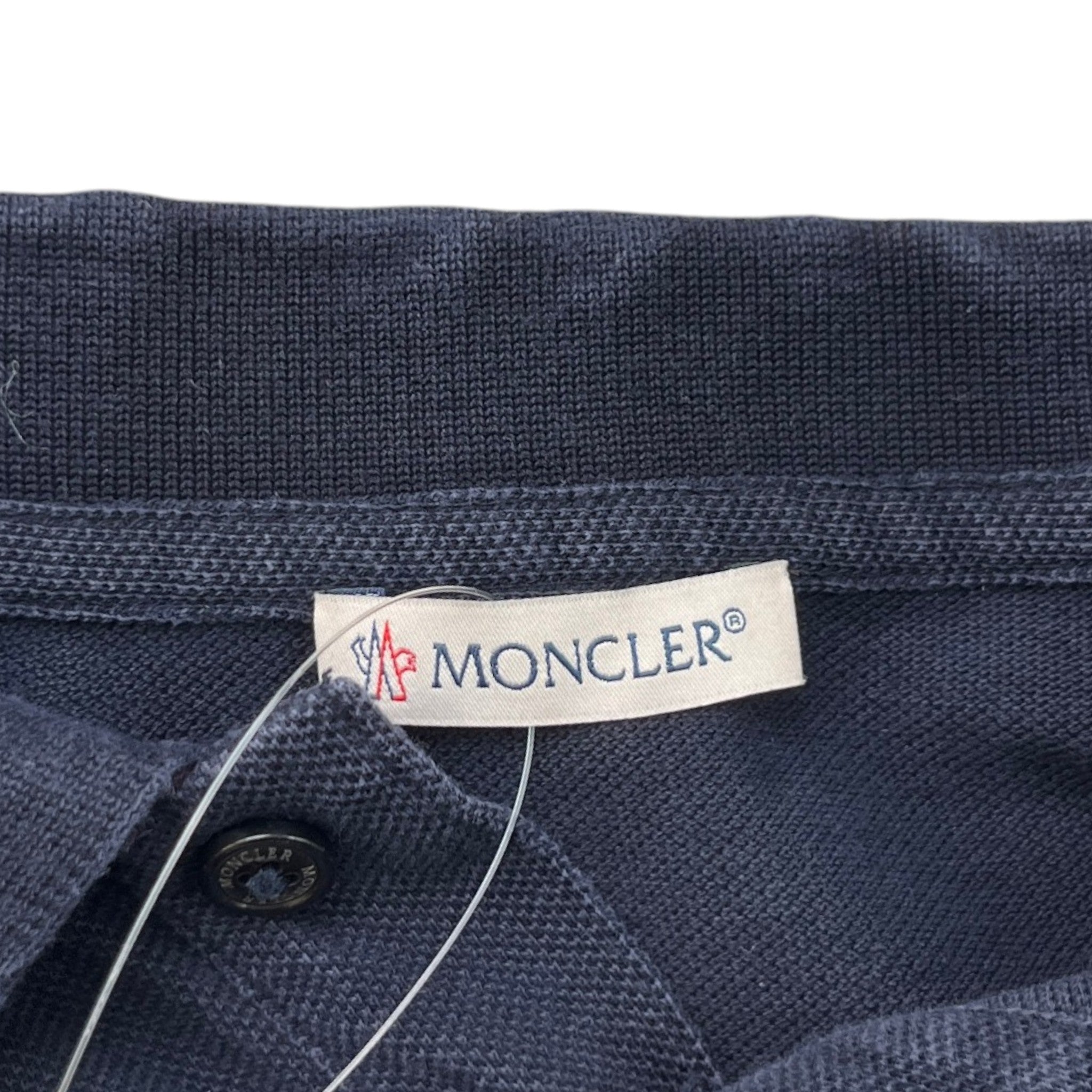 Men's Maglia Polo Shirt Navy Size XXL