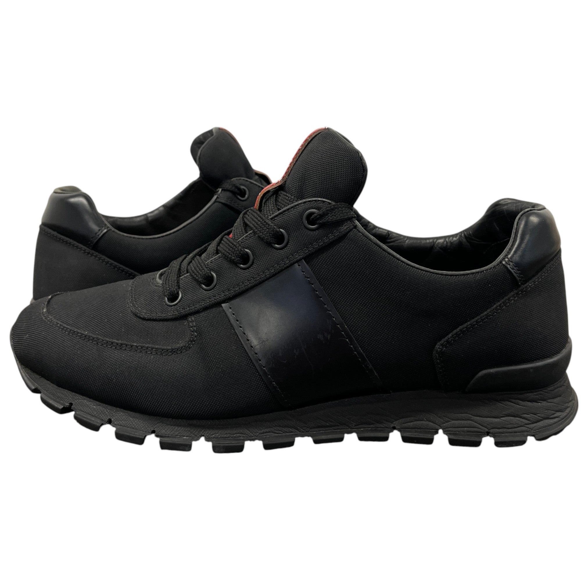 Men's Linear Rosa Low Trainers Black Size EU 40.5 / UK 6.5