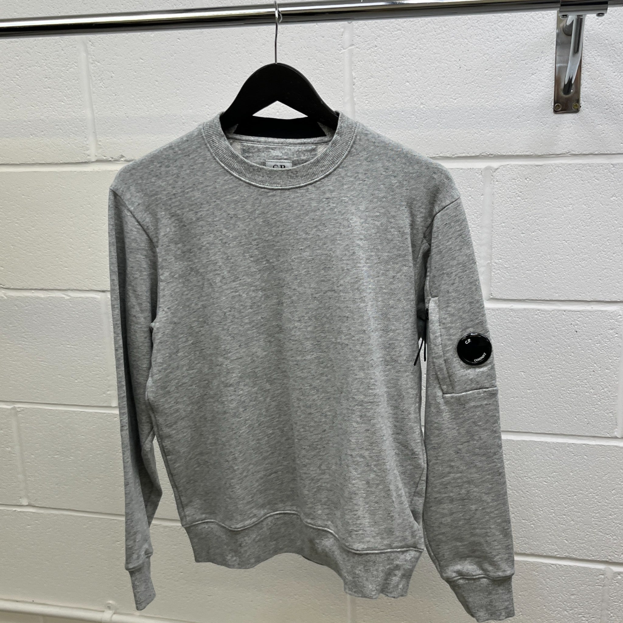 Men's Lens Sweatshirt Grey Size XS