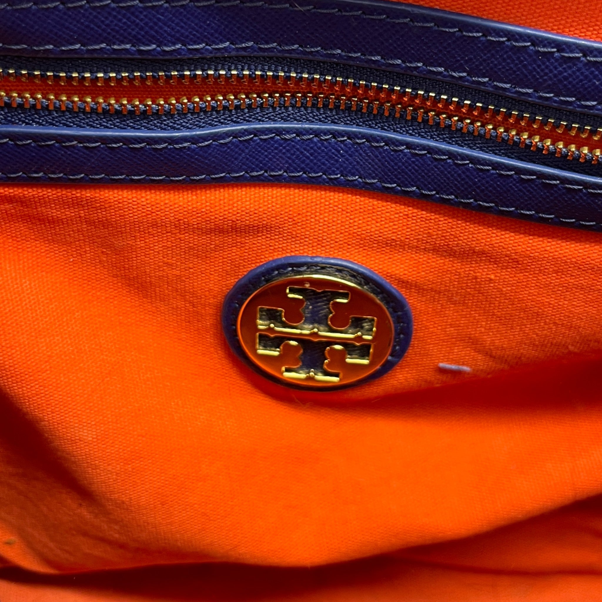 Women's Robinson Double Zip Handbag Blue