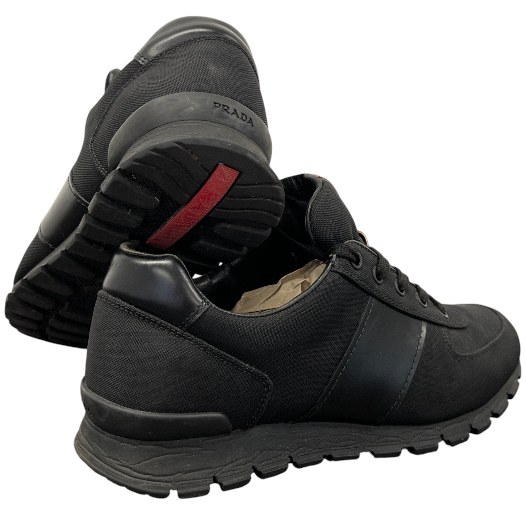 Men's Linear Rosa Low Trainers Black Size EU 40.5 / UK 6.5