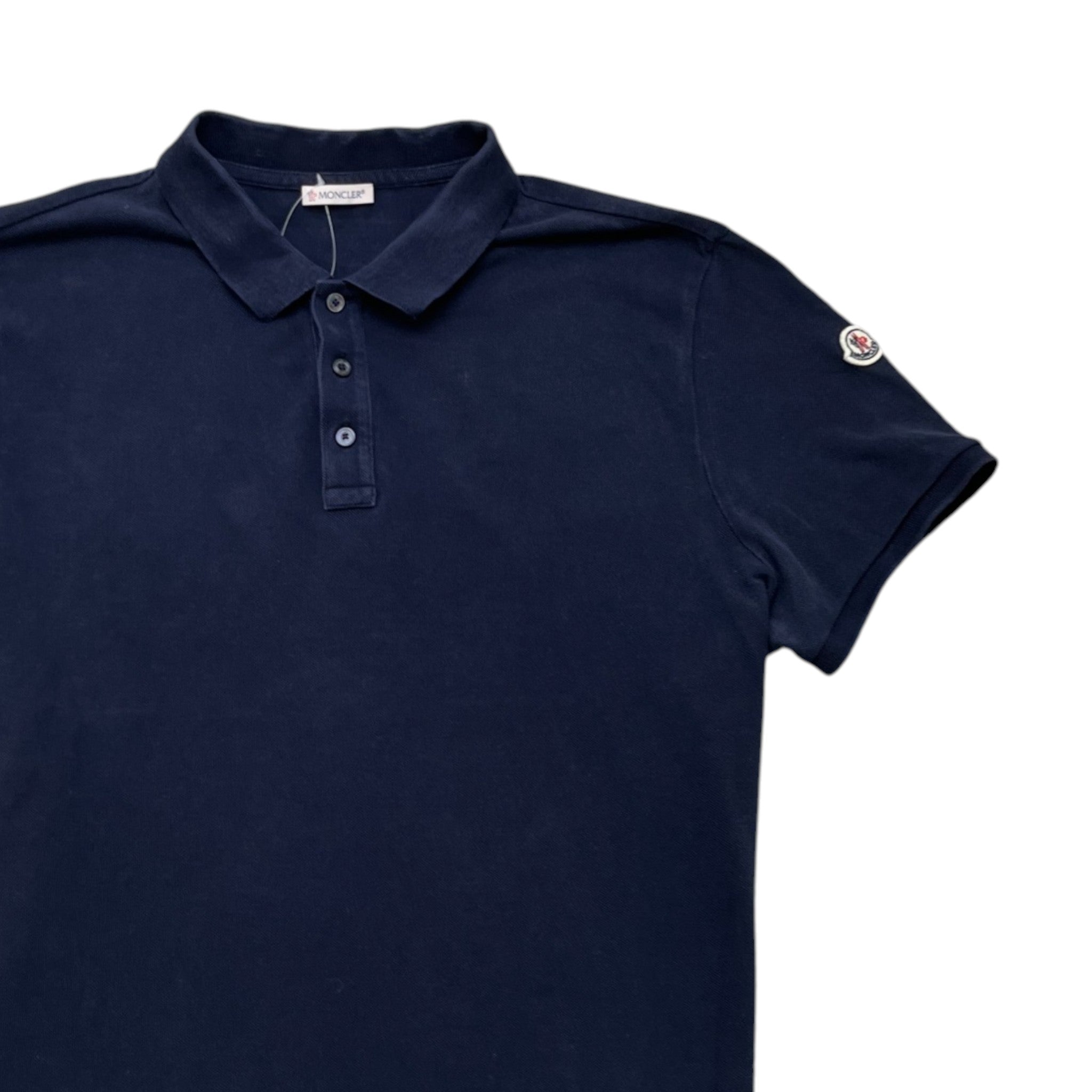 Men's Maglia Polo Shirt Navy Size XXL