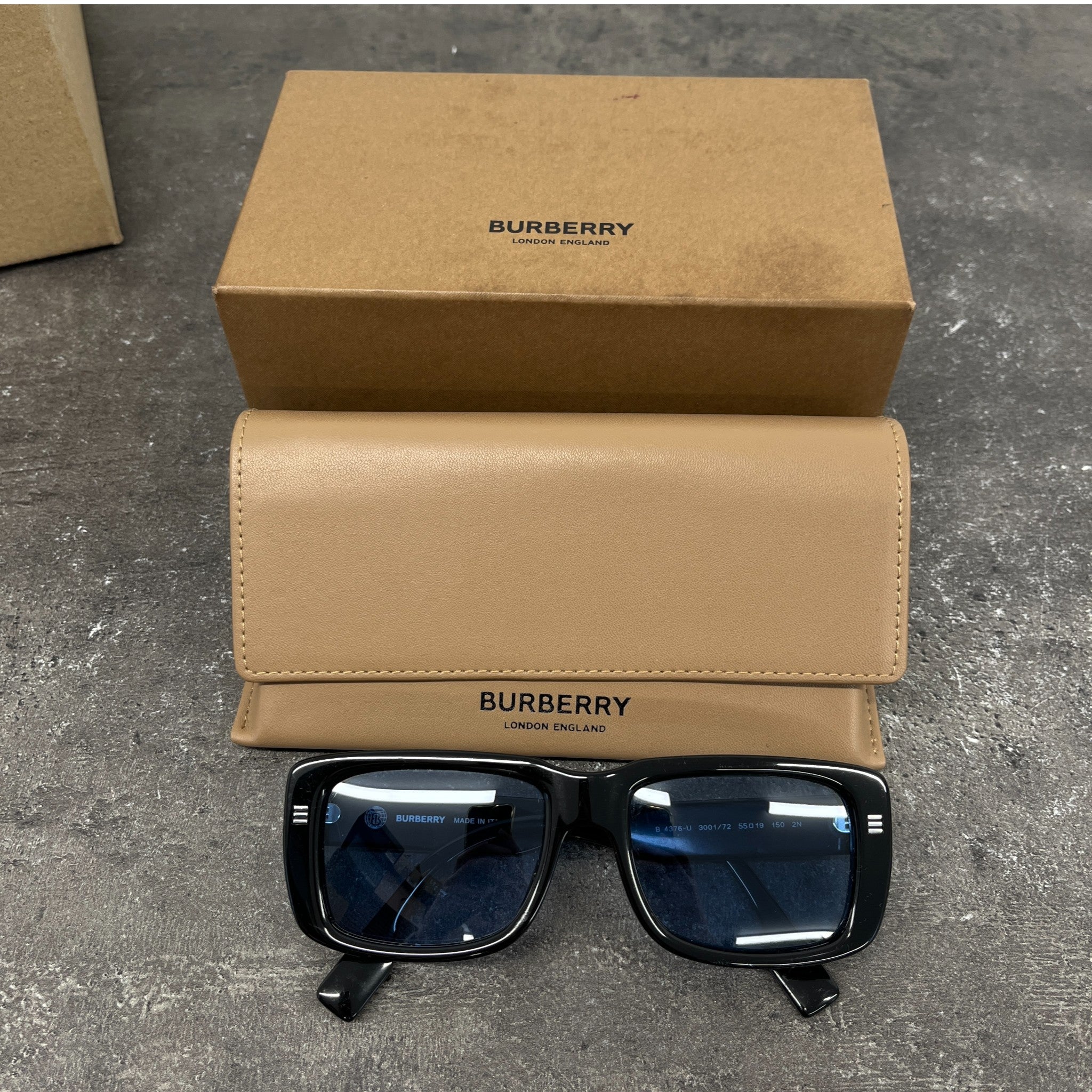 Men's B4376-U Sunglasses Black