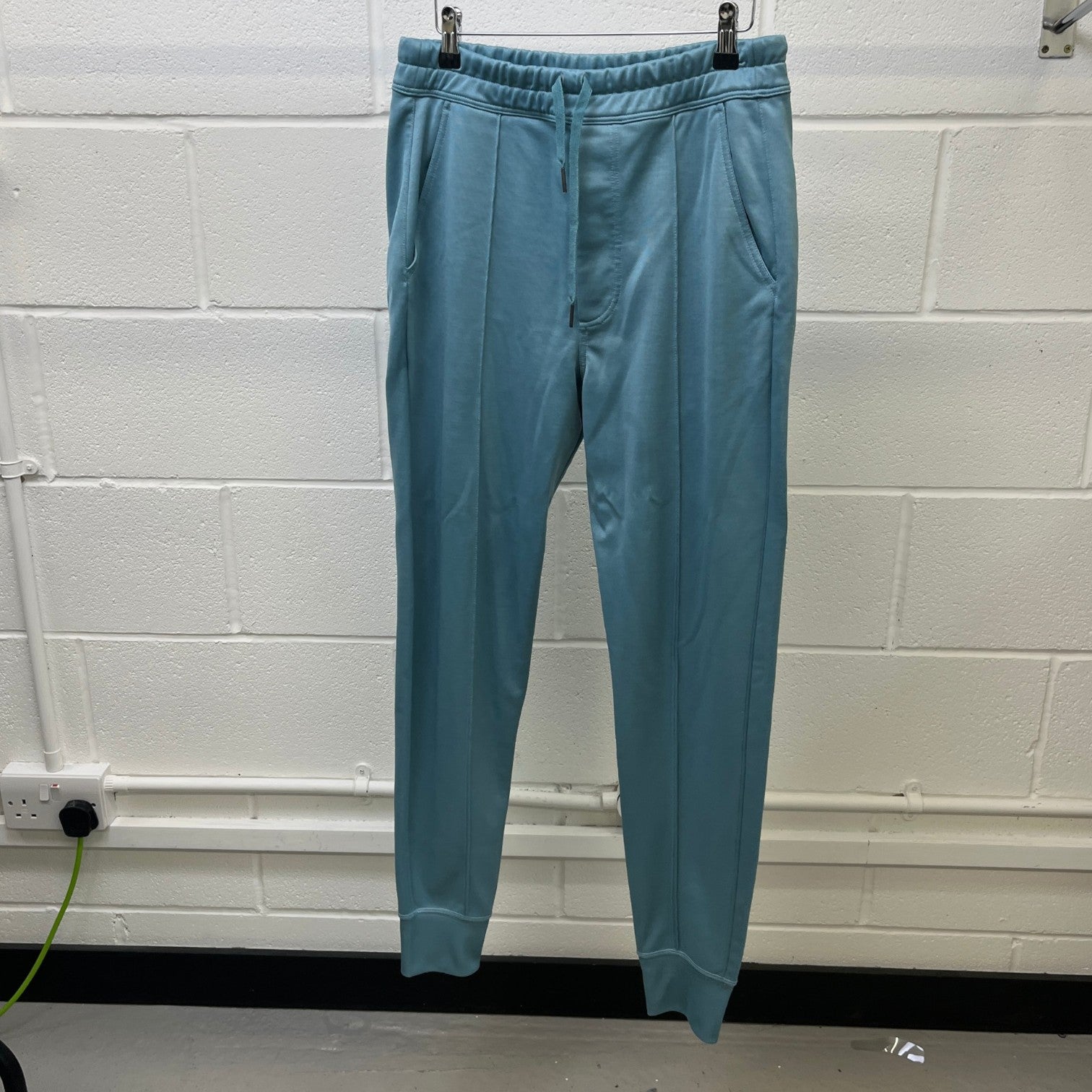 Men's Technical Jersey Joggers Blue Size IT 46 / UK 30
