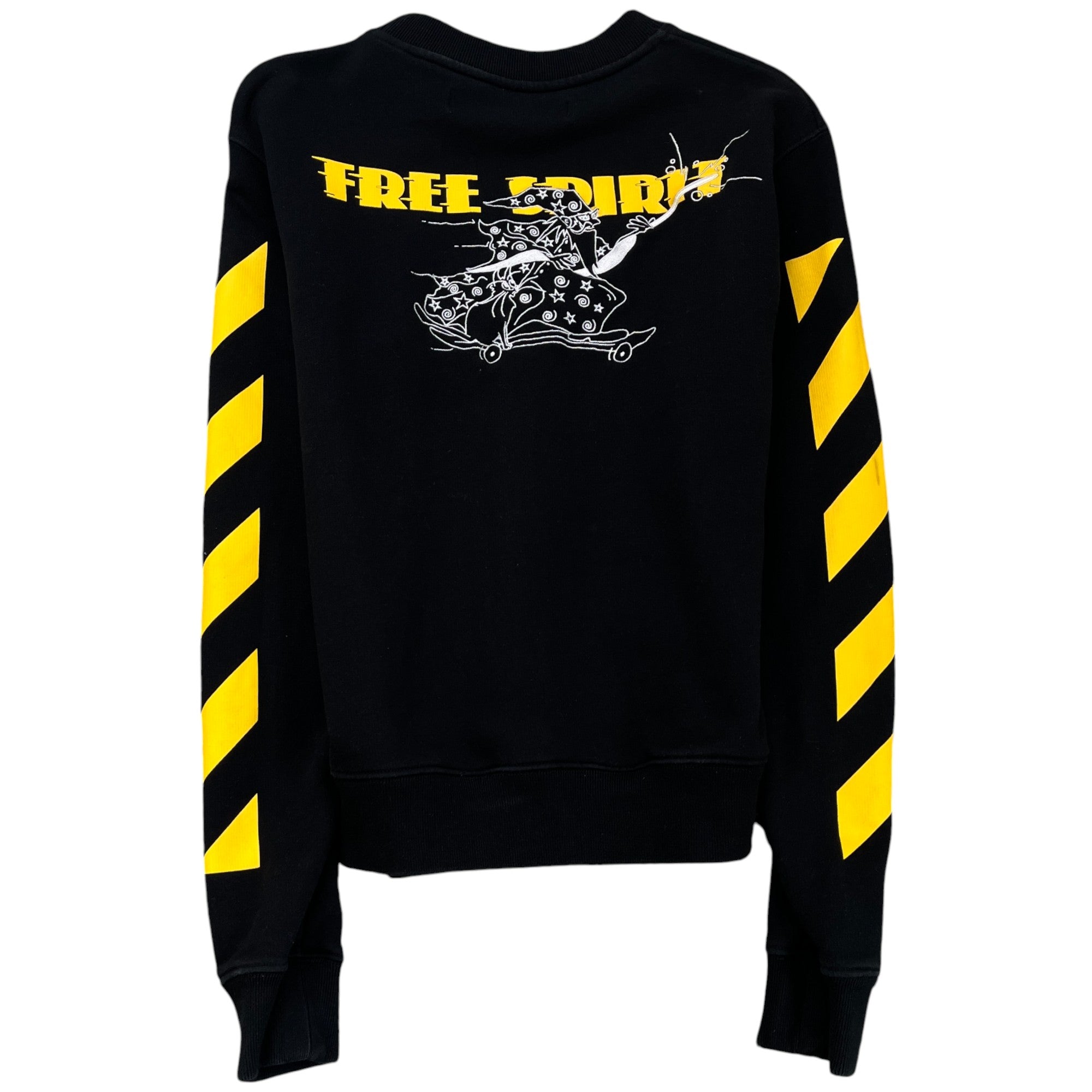 Men's Free Wizard Sweatshirt Black Size XS