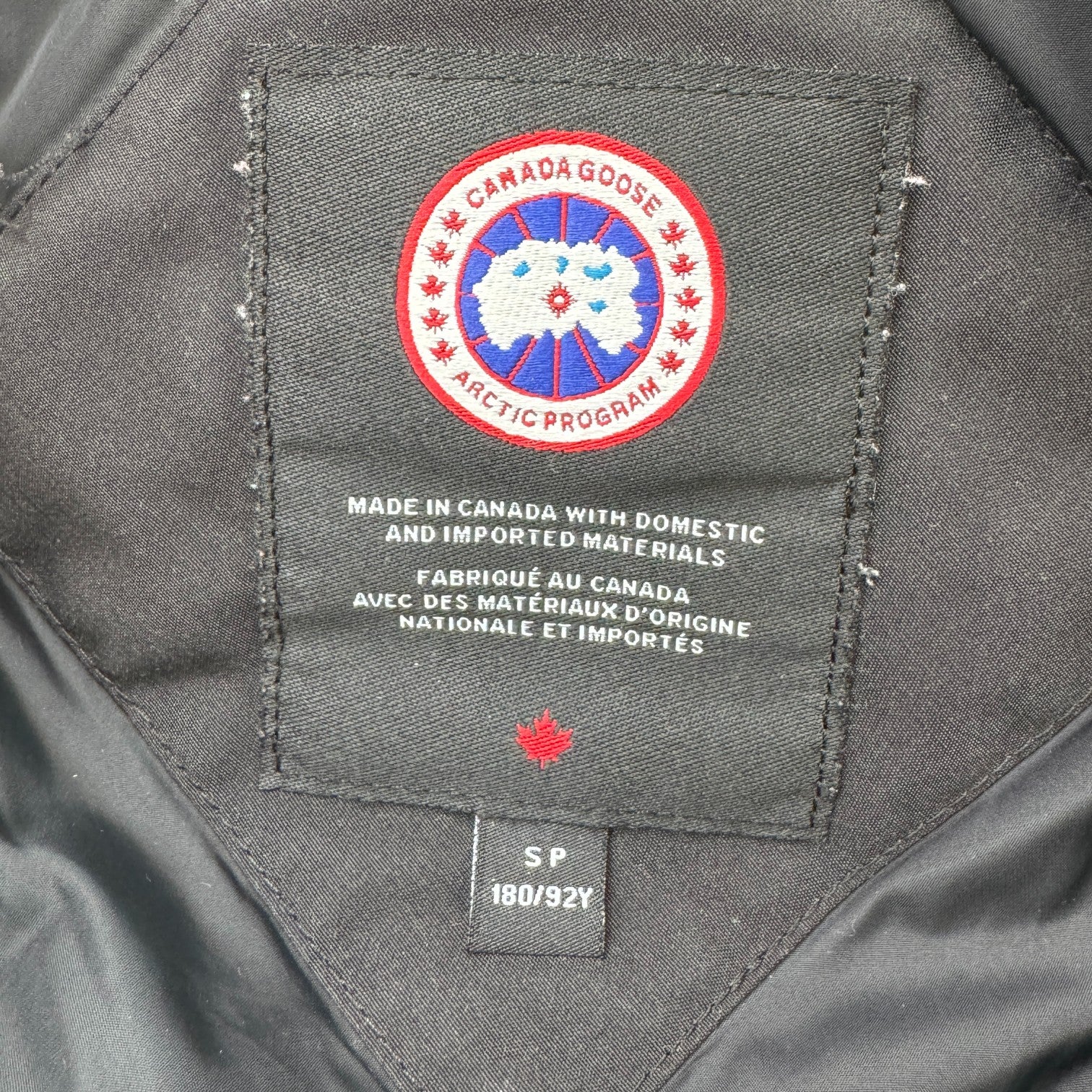 Men's Macmillan Down Jacket Black Size S