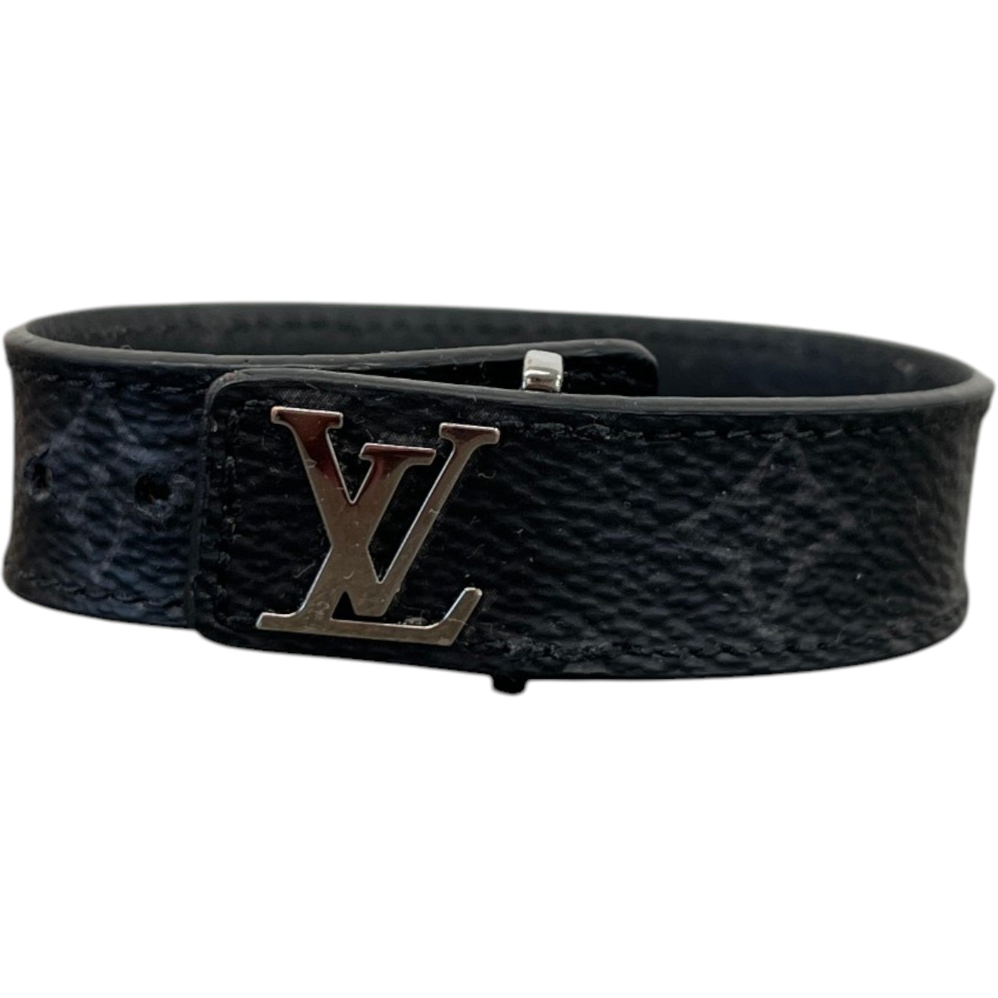 Men's Lv Slim Bracelet Black