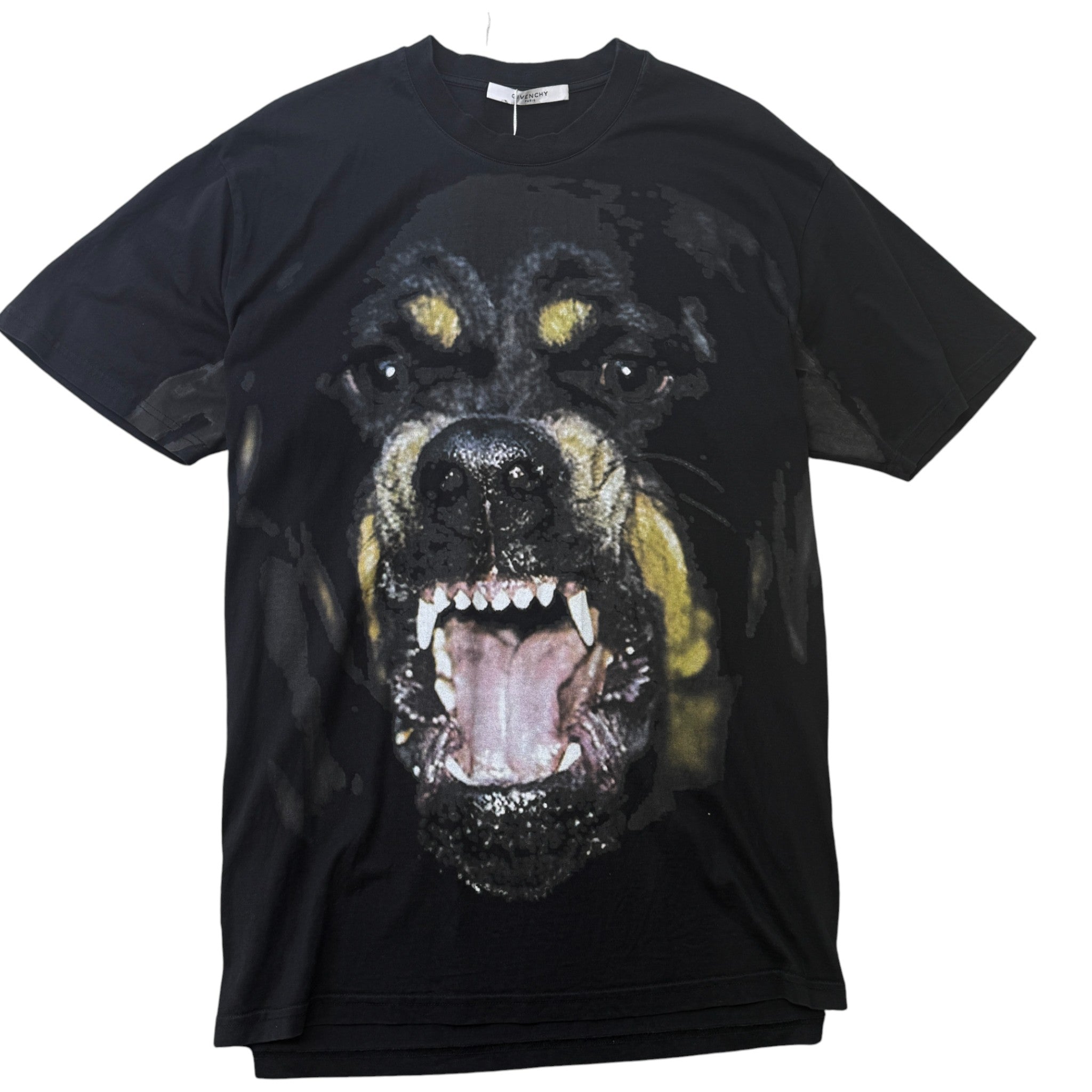 Men's Rottweiler Cloumbian Fit T-Shirt Black Size M