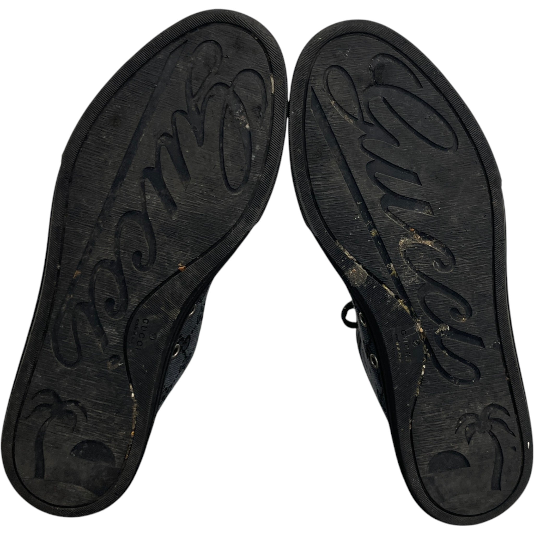 Men's Gg Supreme High Trainers Black Size EU 42 / UK 8