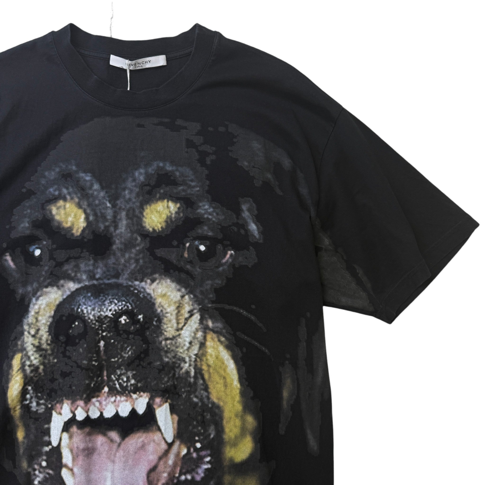 Men's Rottweiler Cloumbian Fit T-Shirt Black Size M