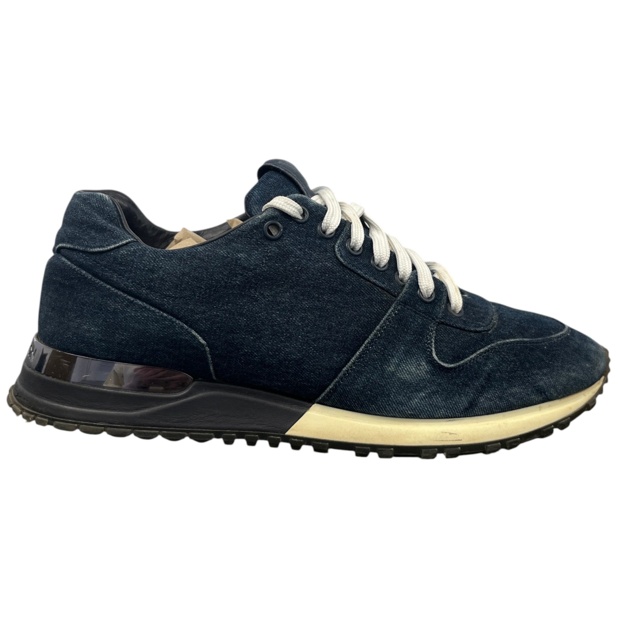 Men's Run Away Low Trainers Navy Size EU 42.5 / UK 8.5