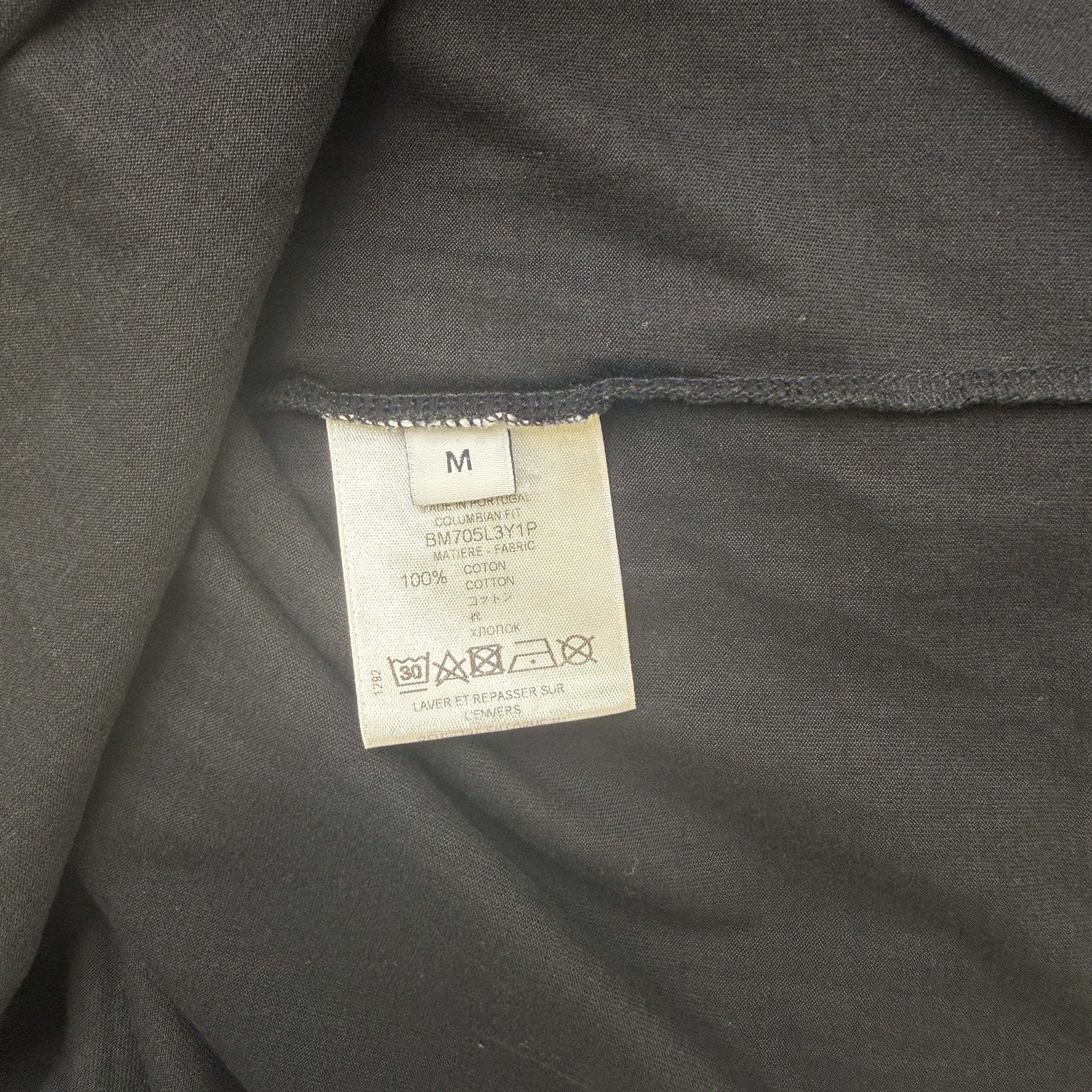 Men's Rottweiler Cloumbian Fit T-Shirt Black Size M