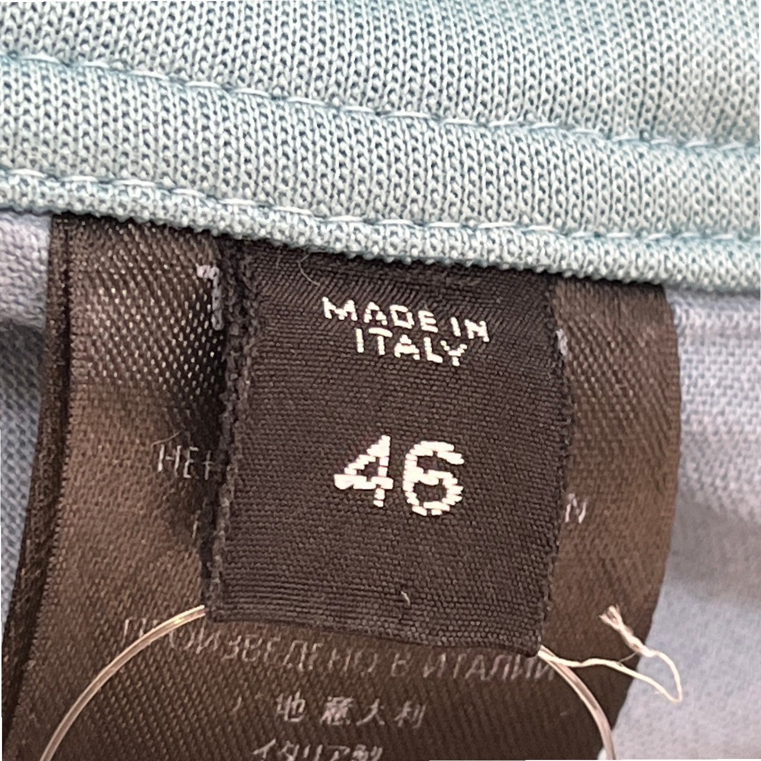 Men's Technical Jersey Joggers Blue Size IT 46 / UK 30