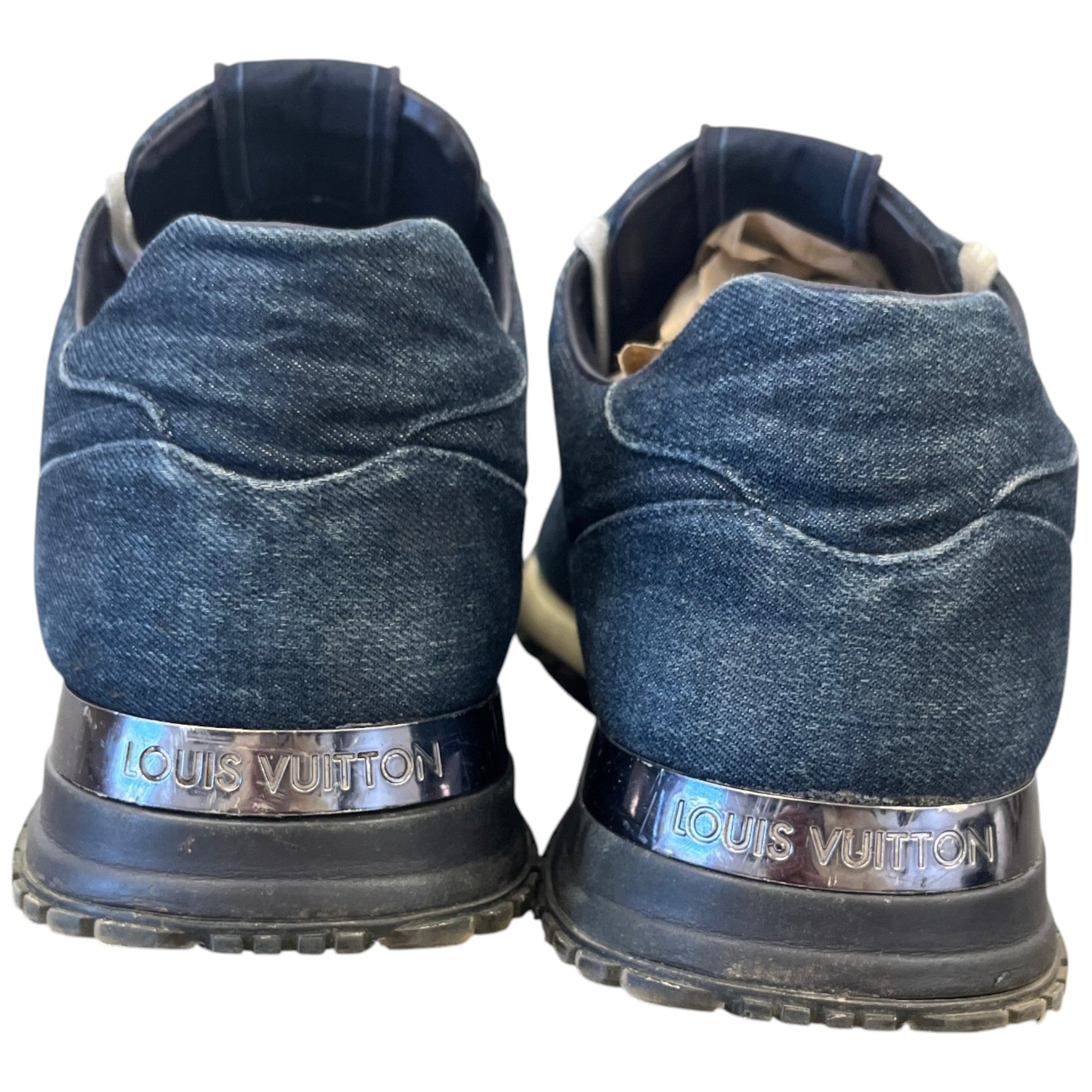 Men's Run Away Low Trainers Navy Size EU 42.5 / UK 8.5