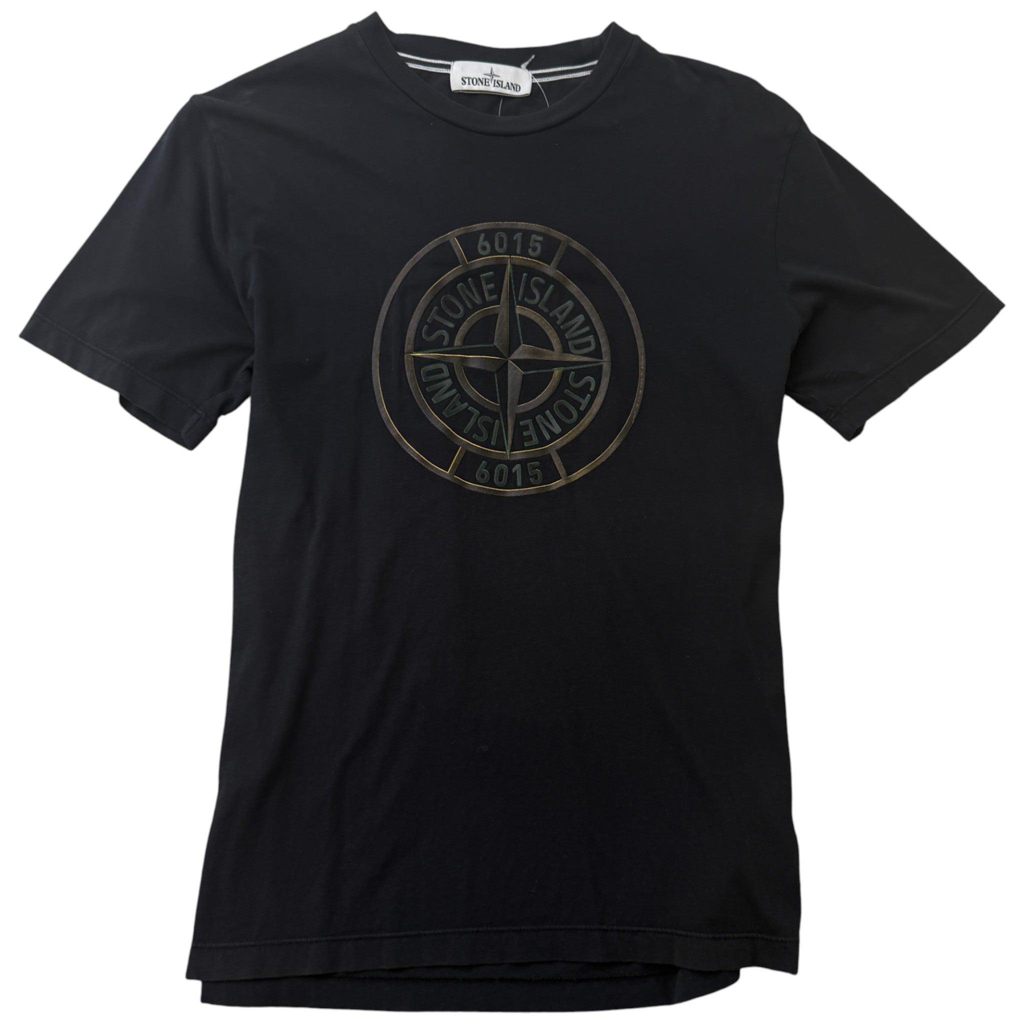 Men's Logo Print T-Shirt Black Size L