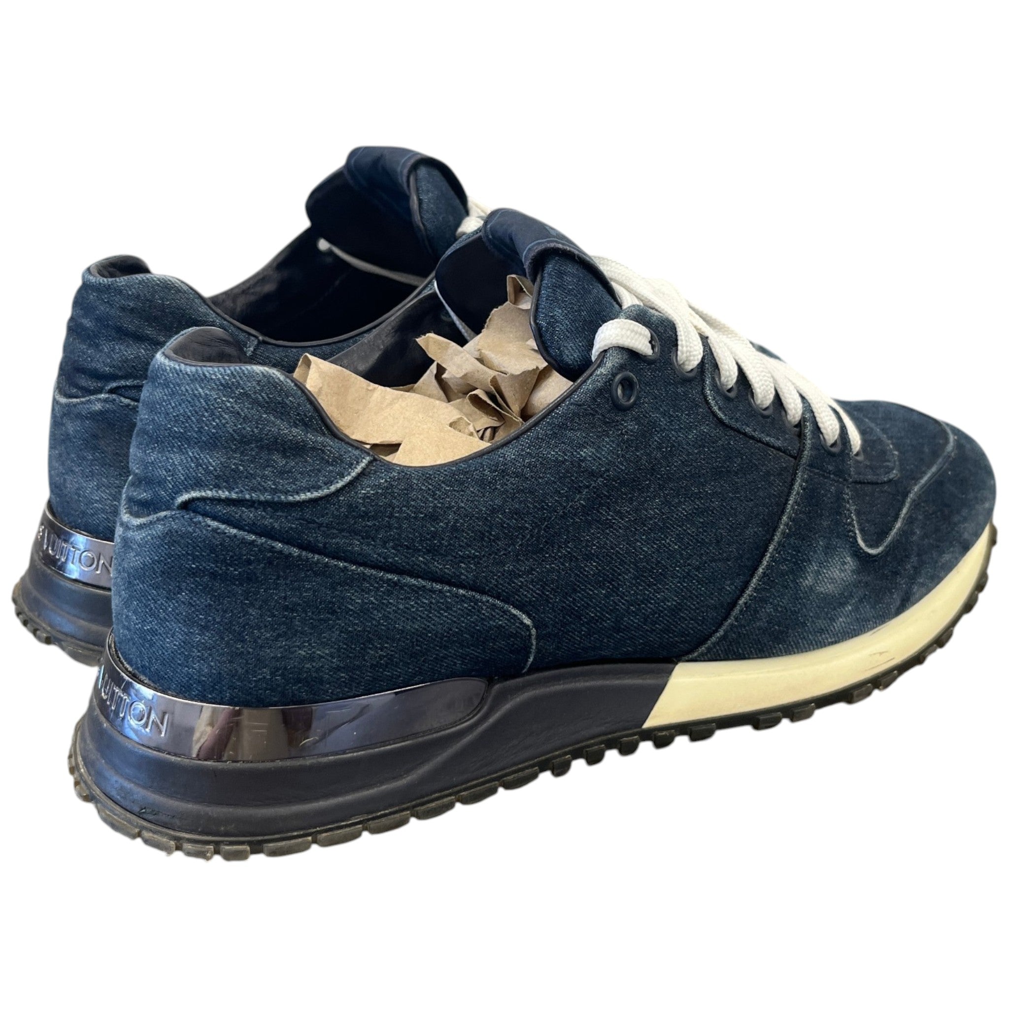 Men's Run Away Low Trainers Navy Size EU 42.5 / UK 8.5