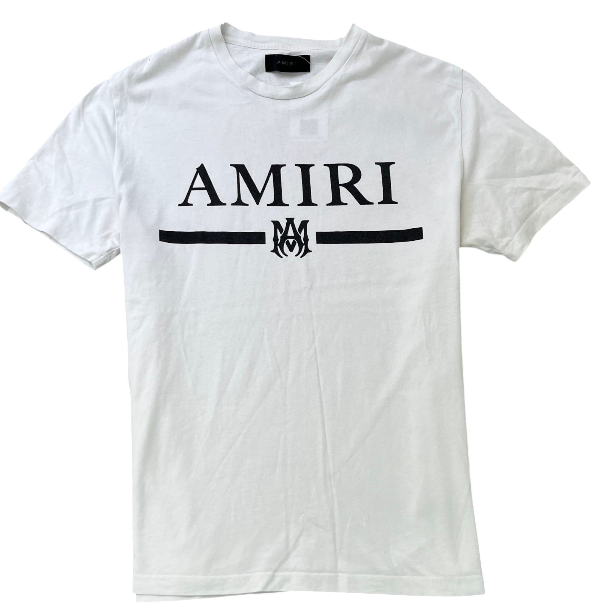 Men's Logo Print T-Shirt White Size L