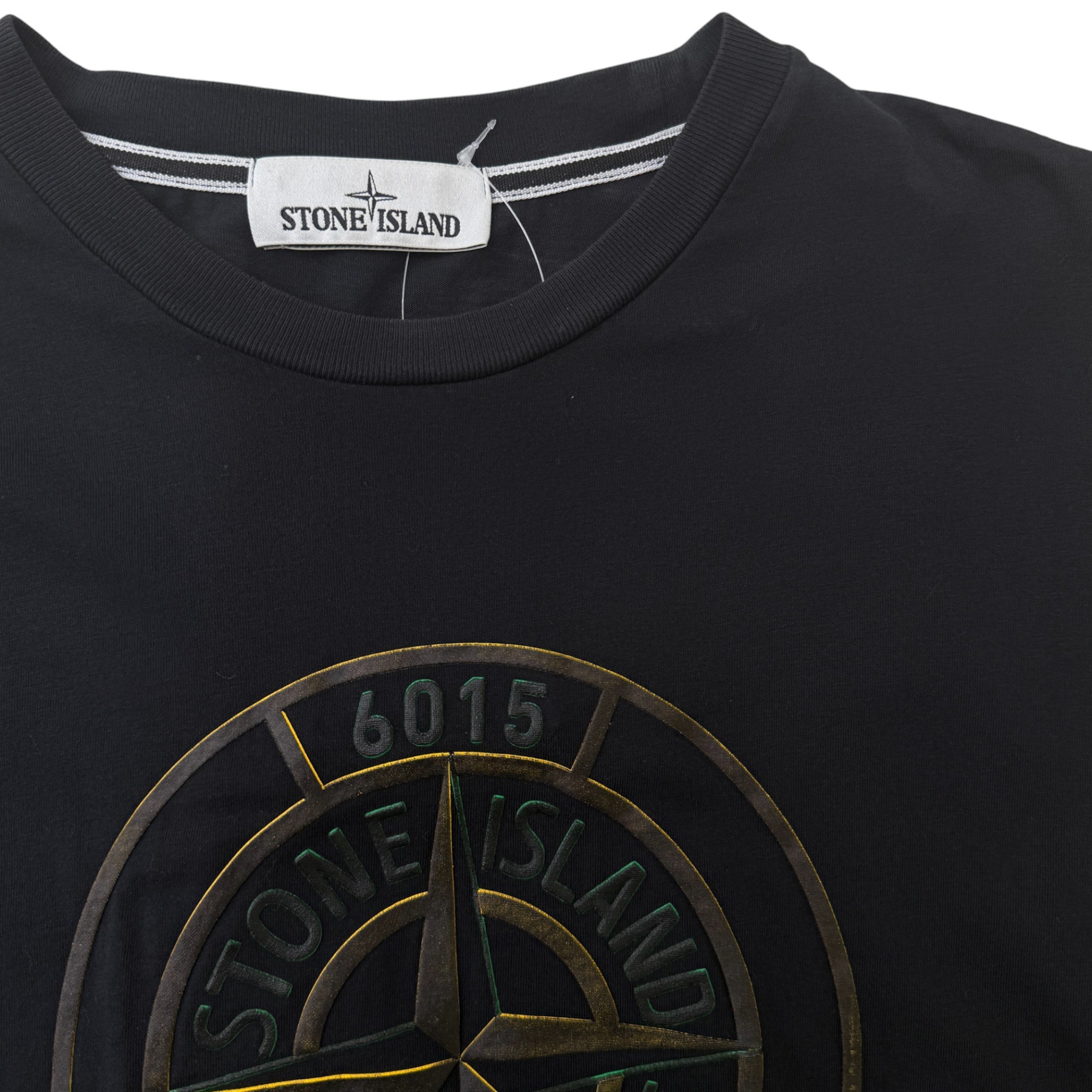 Men's Logo Print T-Shirt Black Size L