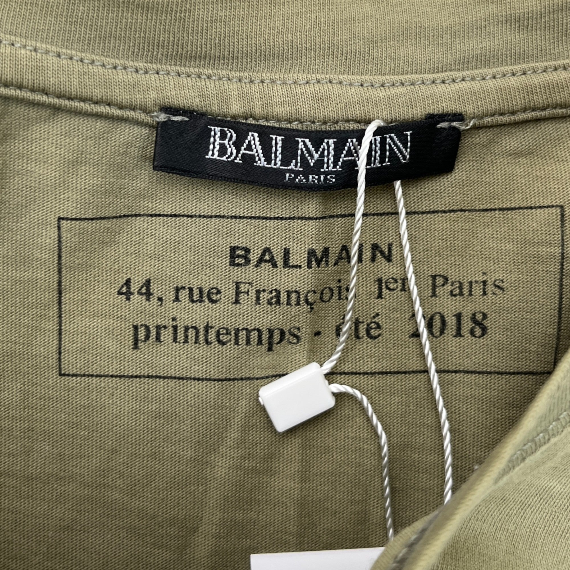 Men's Circle Logo T-Shirt Khaki Size XS