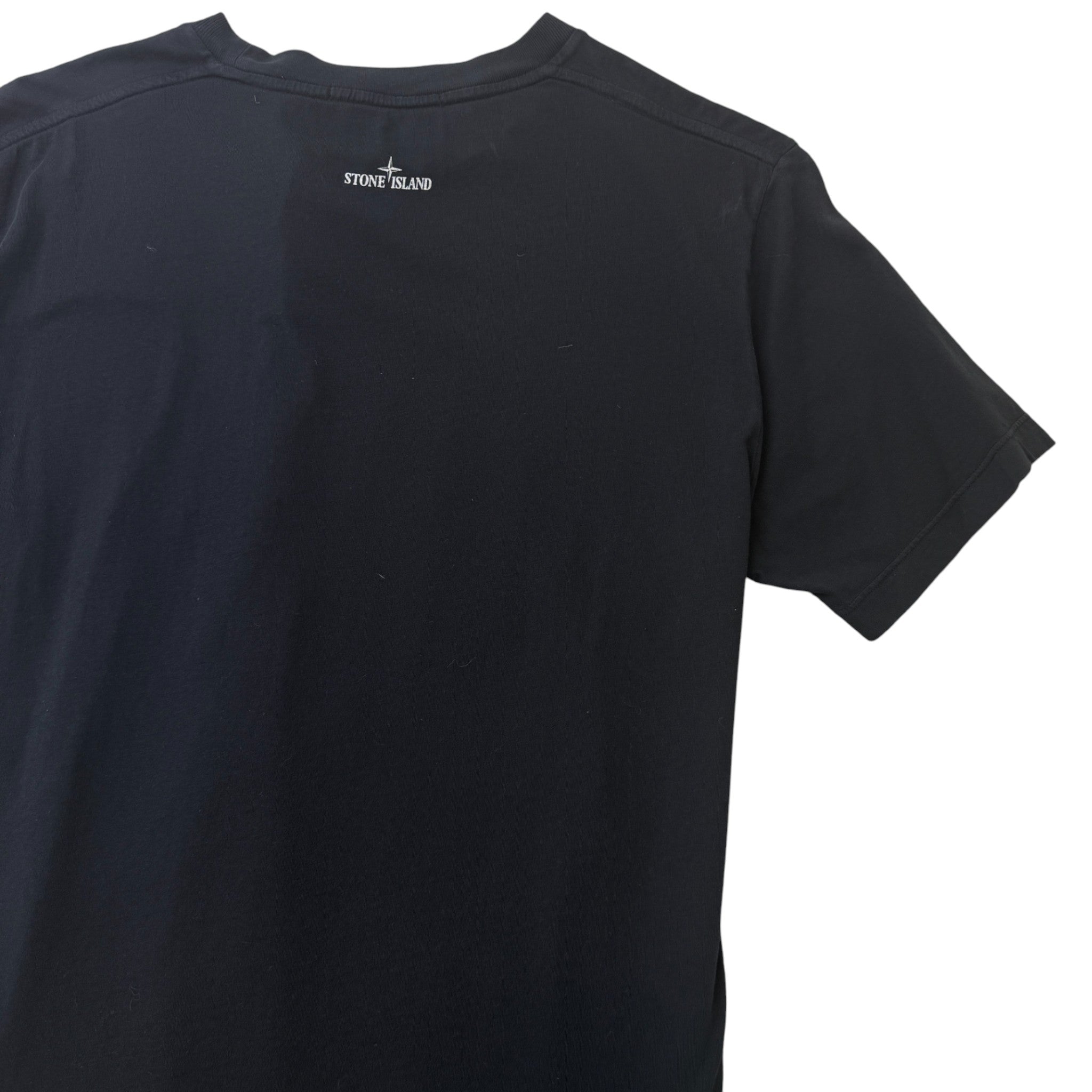 Men's Logo Print T-Shirt Black Size L