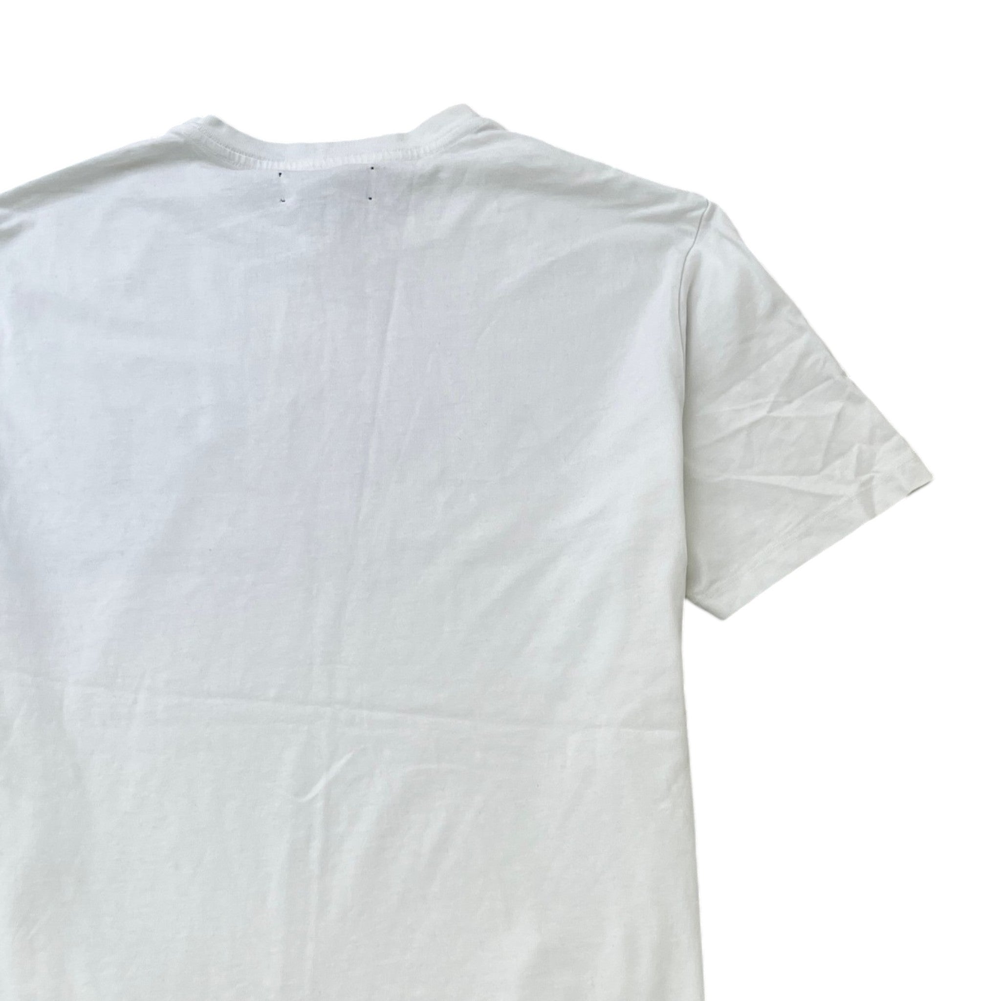 Men's Logo Print T-Shirt White Size L