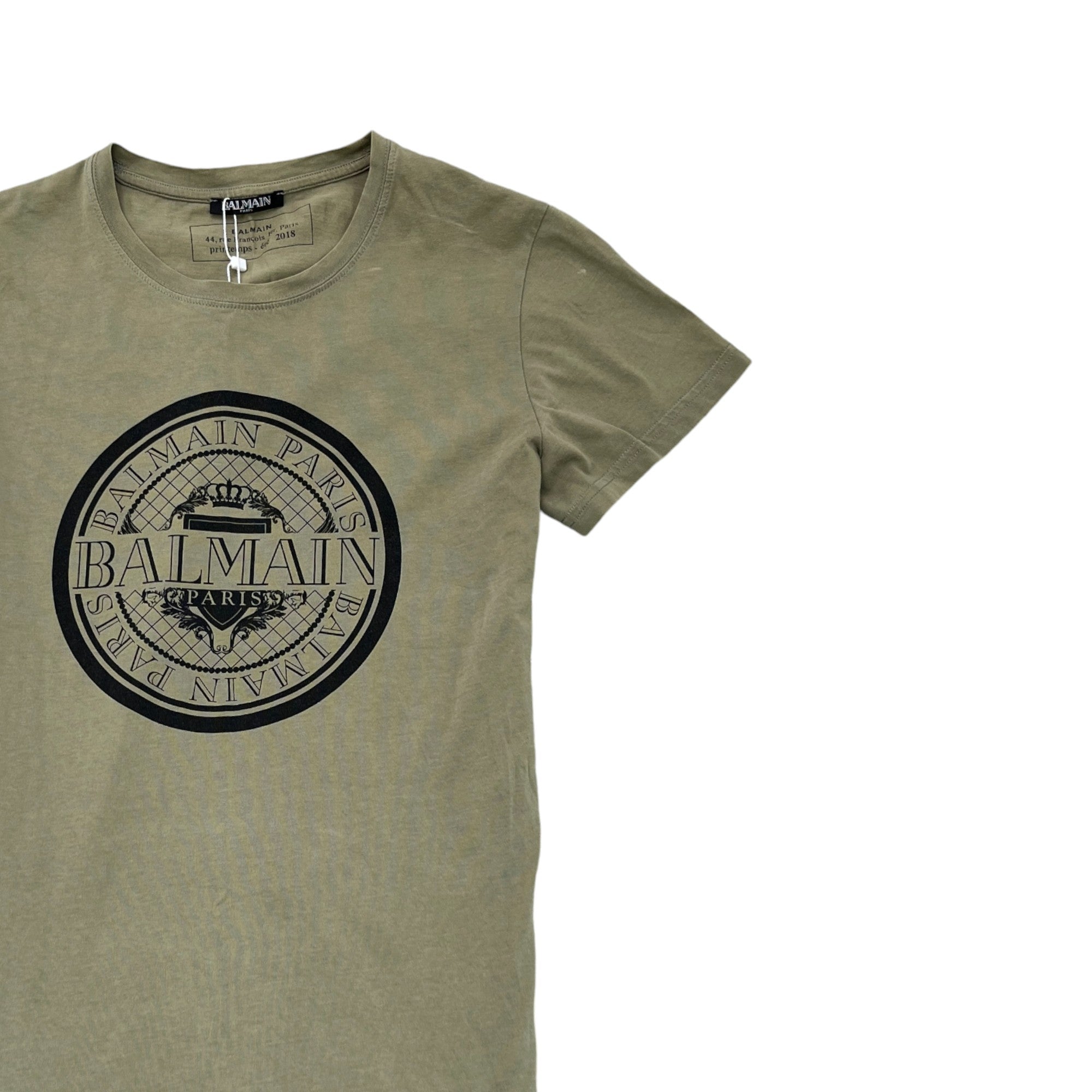 Men's Circle Logo T-Shirt Khaki Size XS