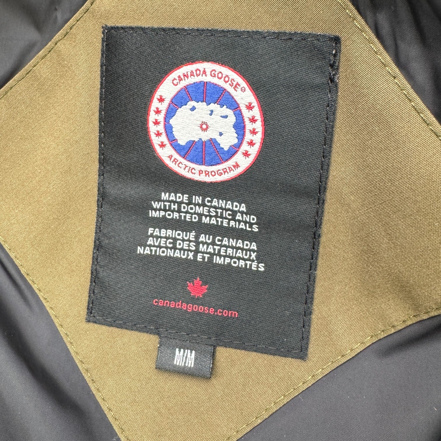 Women's Shelburne Down Jacket Khaki Size M