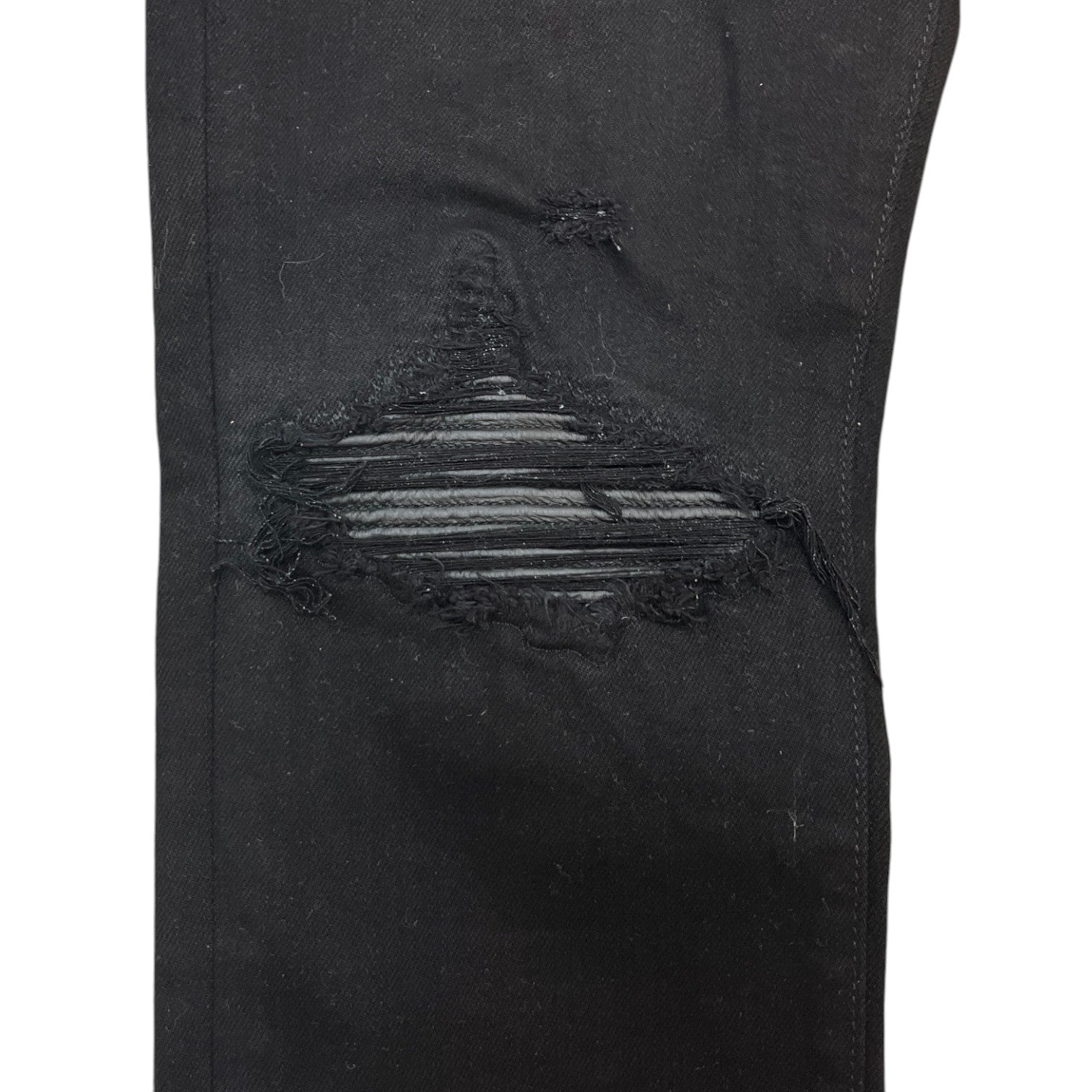 Men's Mx1 Distressed Jeans Black Size Waist 32"