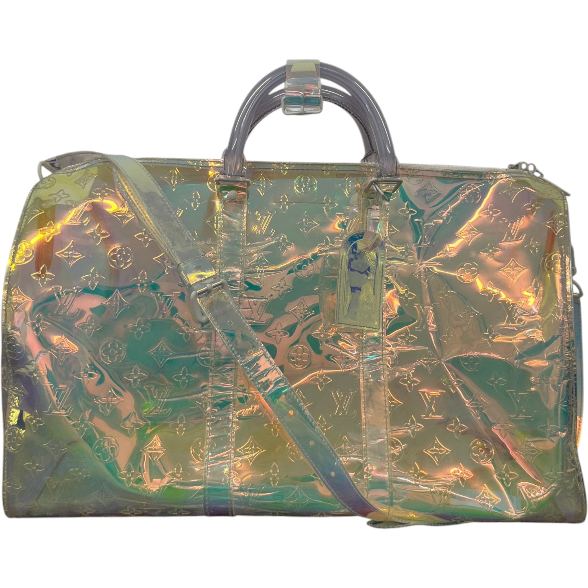 Women's Monogram Prism Keepall Bandoulière 50 Bag Multi-Coloured