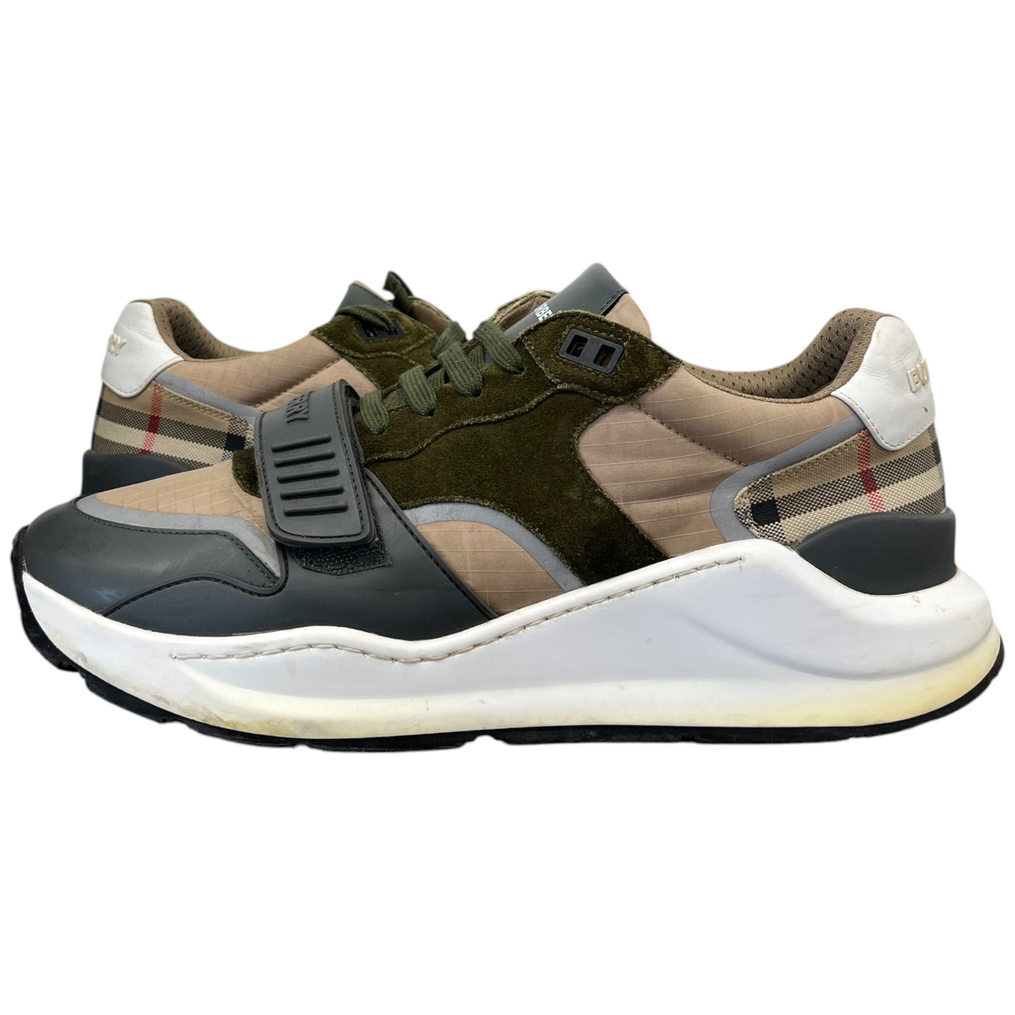 Men's Ramsey Low Trainers Beige Size EU 42 / UK 8